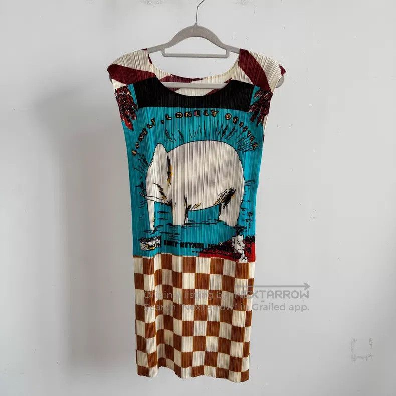 Issey Miyake Issey Miyake Color Block Tank Top Size L / US 10 / IT 46 - 1 Thumbnail