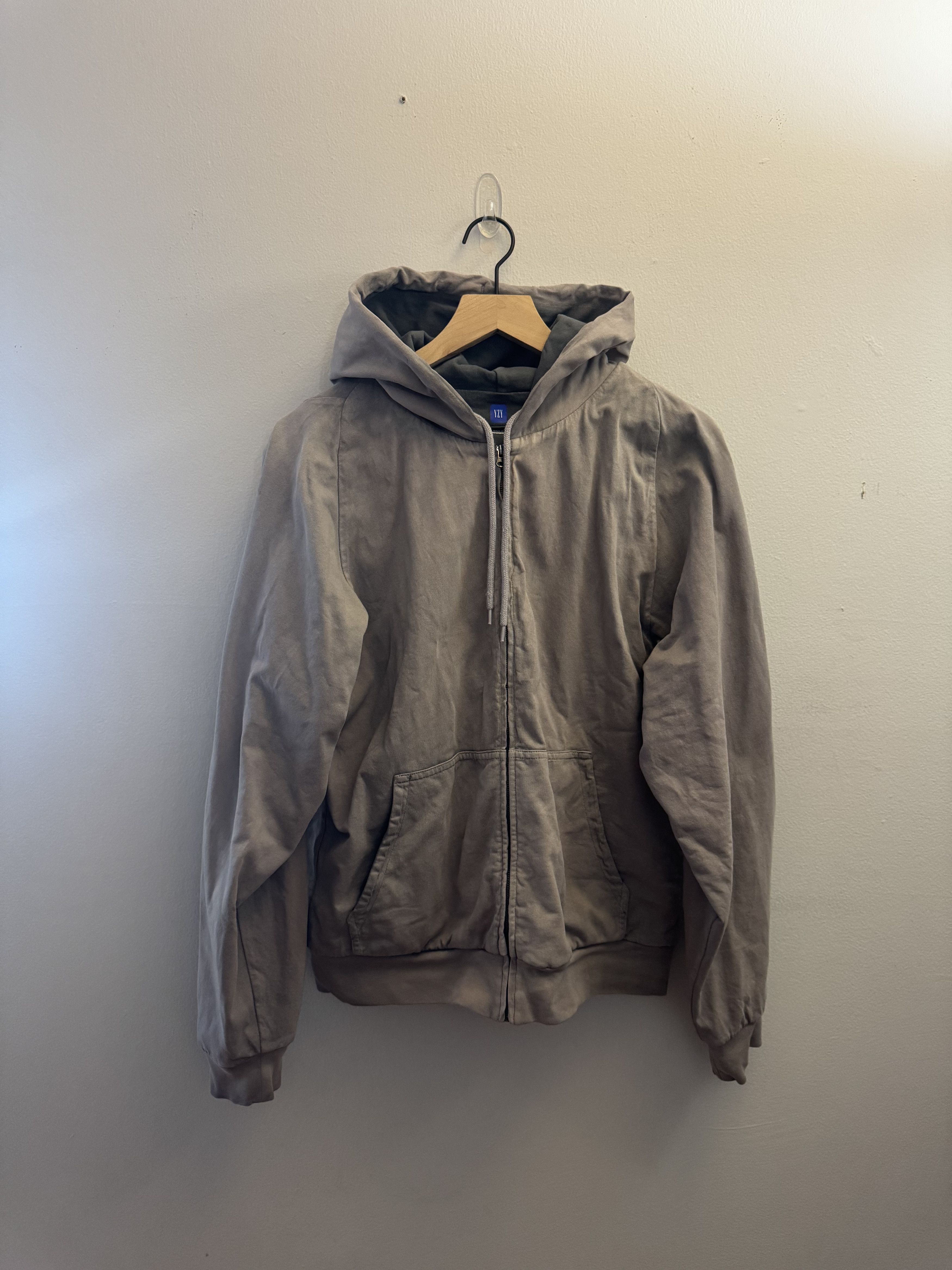 Gap × Yeezy Yeezy x Gap Zip Up Grey Unreleased Hoodie Size US S / EU 44-46 / 1 - 1 Thumbnail