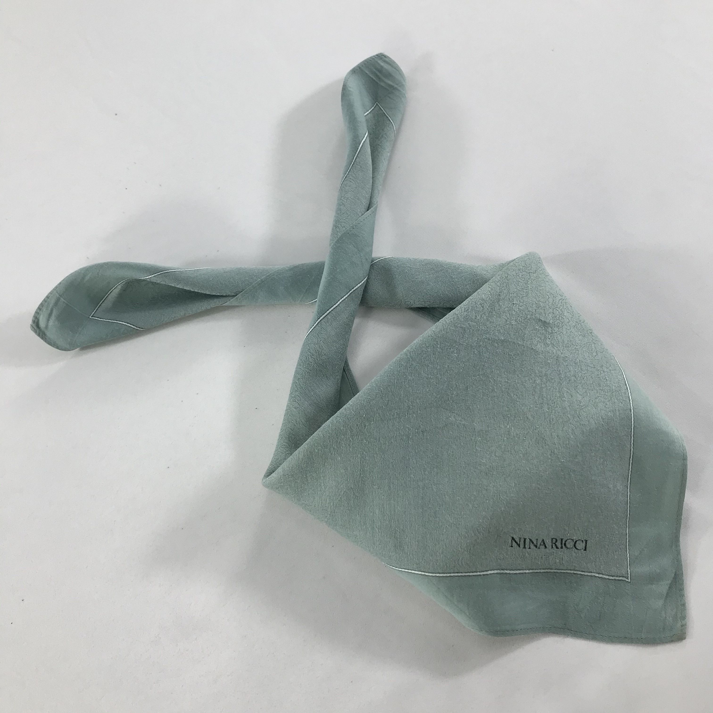 Nina Ricci × Vintage Nina Ricci Bandana / Handkerchief / Neckerchief - S1261 Size ONE SIZE - 4 Thumbnail