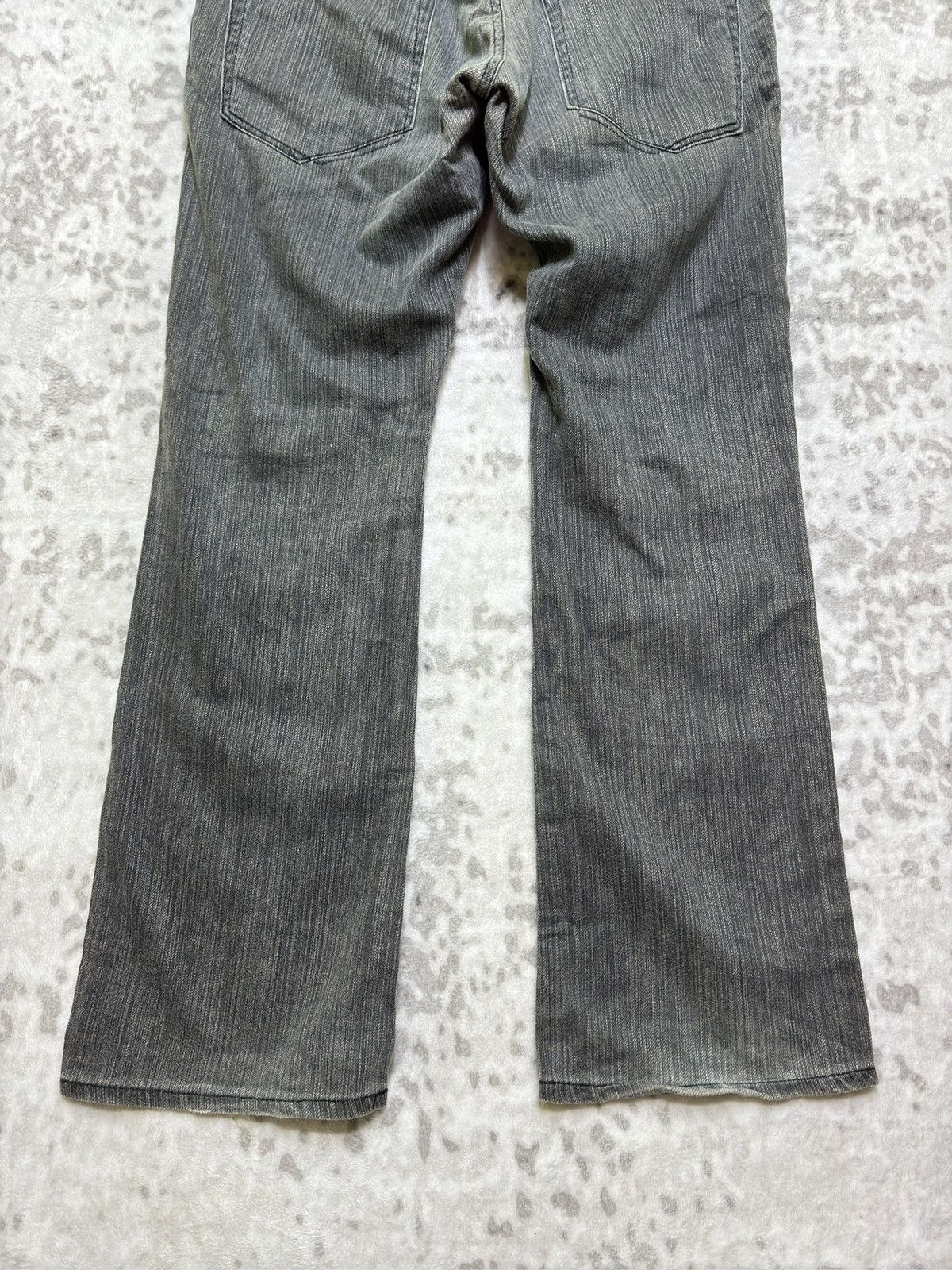 Japanese Brand Vintage Blueway Pinstriped Double Pocket Worker Style Size US 36 / EU 52 - 12 Thumbnail