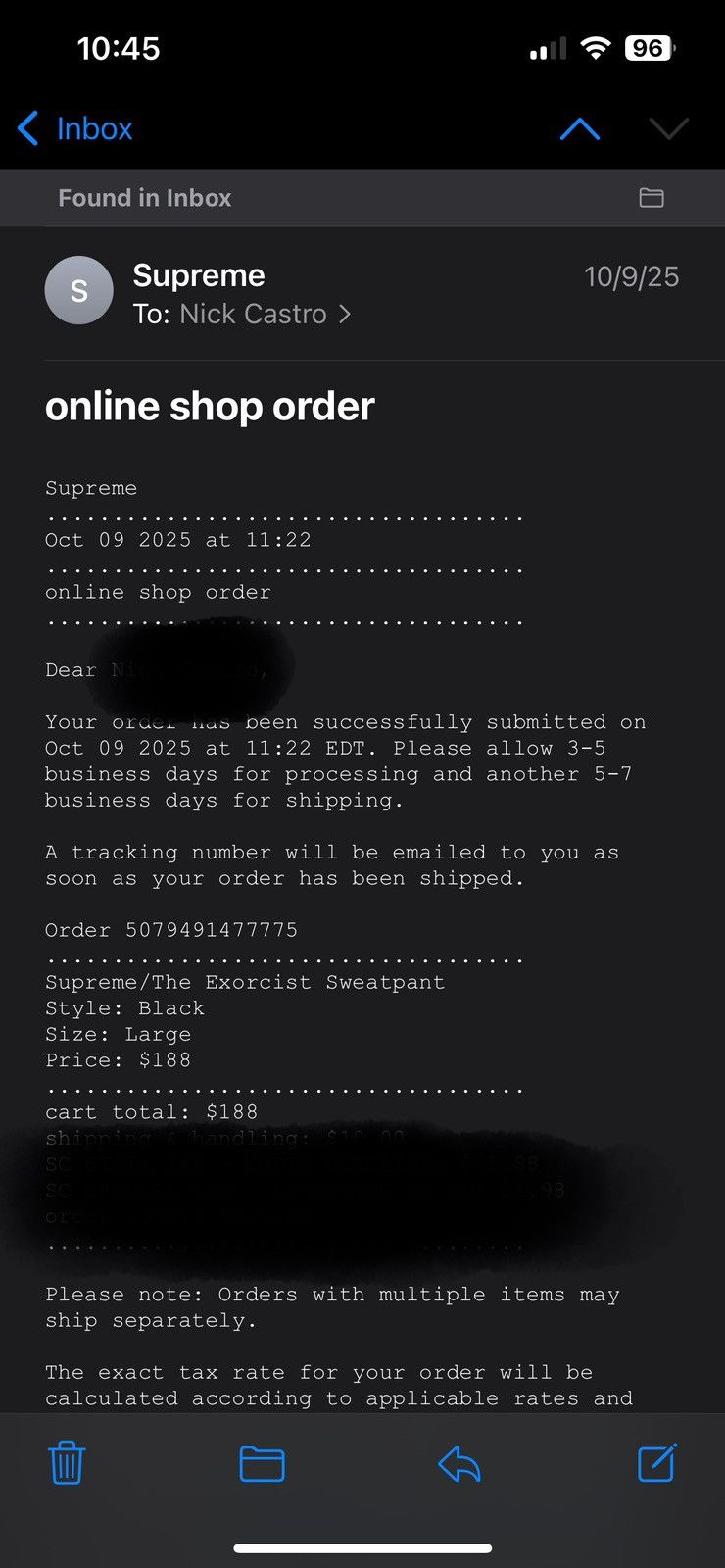 Supreme Supreme The Exorcist Sweatpant Size US 34 / EU 50 - 8 Thumbnail