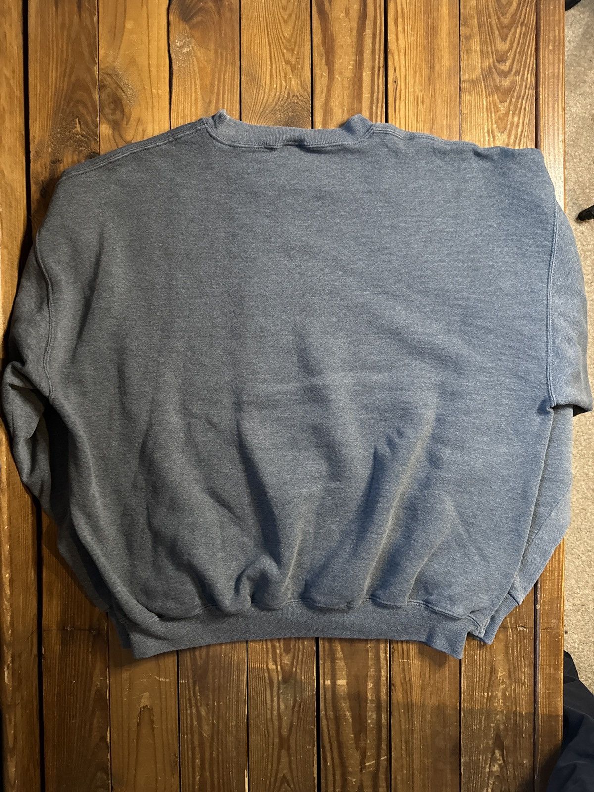 Russell Athletic Vintage 90s Russell Athletic Faded Grey Crewneck Sweatshirt Size US XL / EU 56 / 4 - 4 Thumbnail