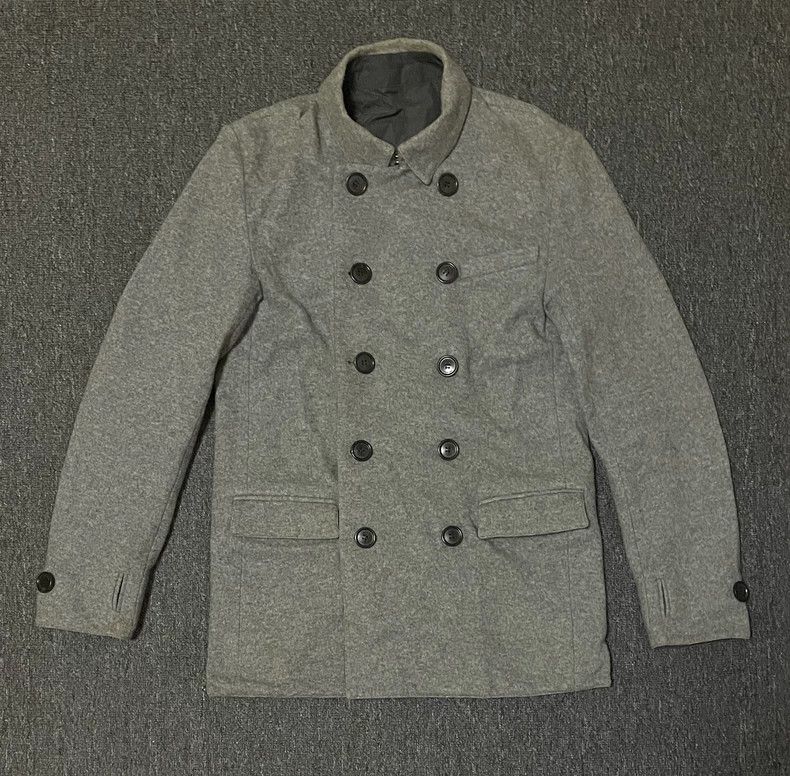 Dior Dior Gray Wool Double-Sided Coat-yf Size US L / EU 52-54 / 3 - 1 Thumbnail