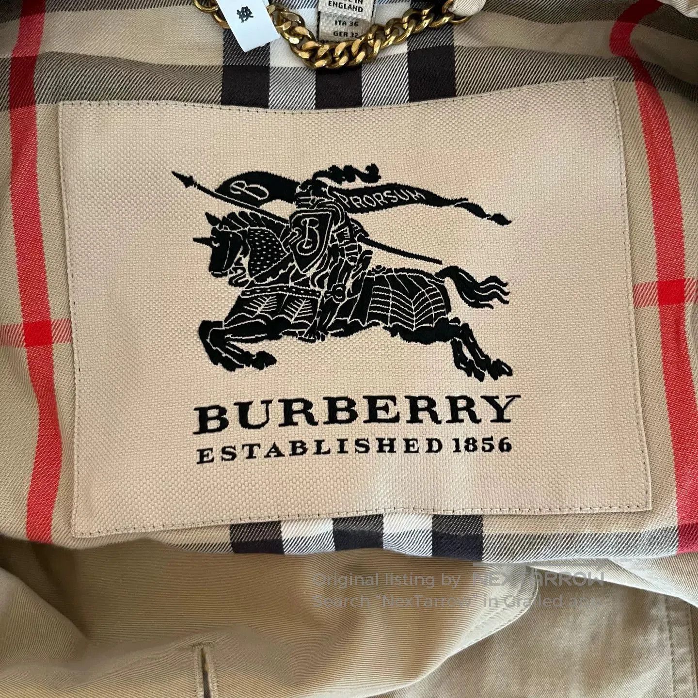 Burberry Burberry Beige Double. Size US XS / EU 42 / 0 - 3 Thumbnail