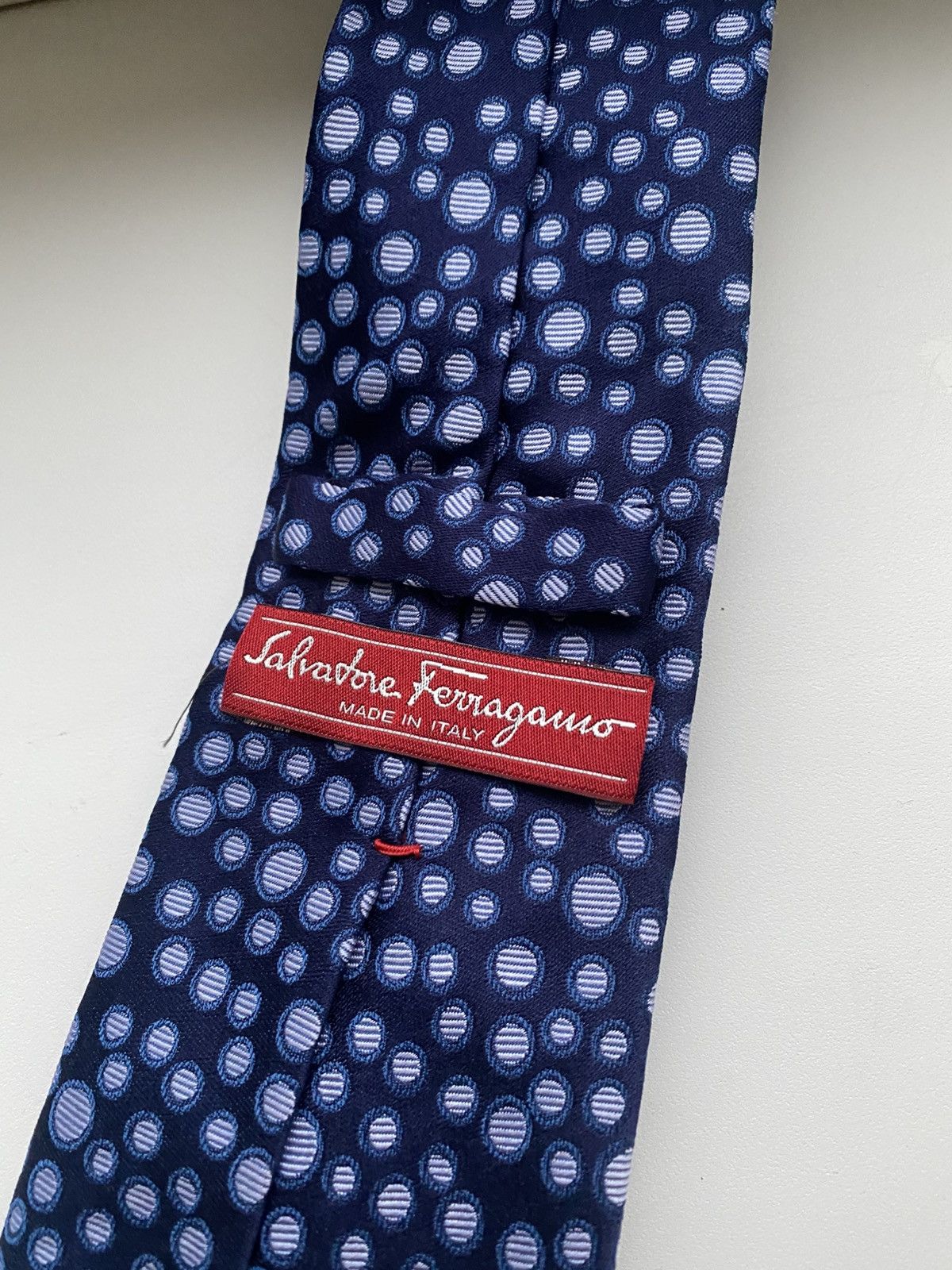 Salvatore Ferragamo Salvatore Ferragamo Tie 100% Silk Made In Italy Size ONE SIZE - 2 Thumbnail