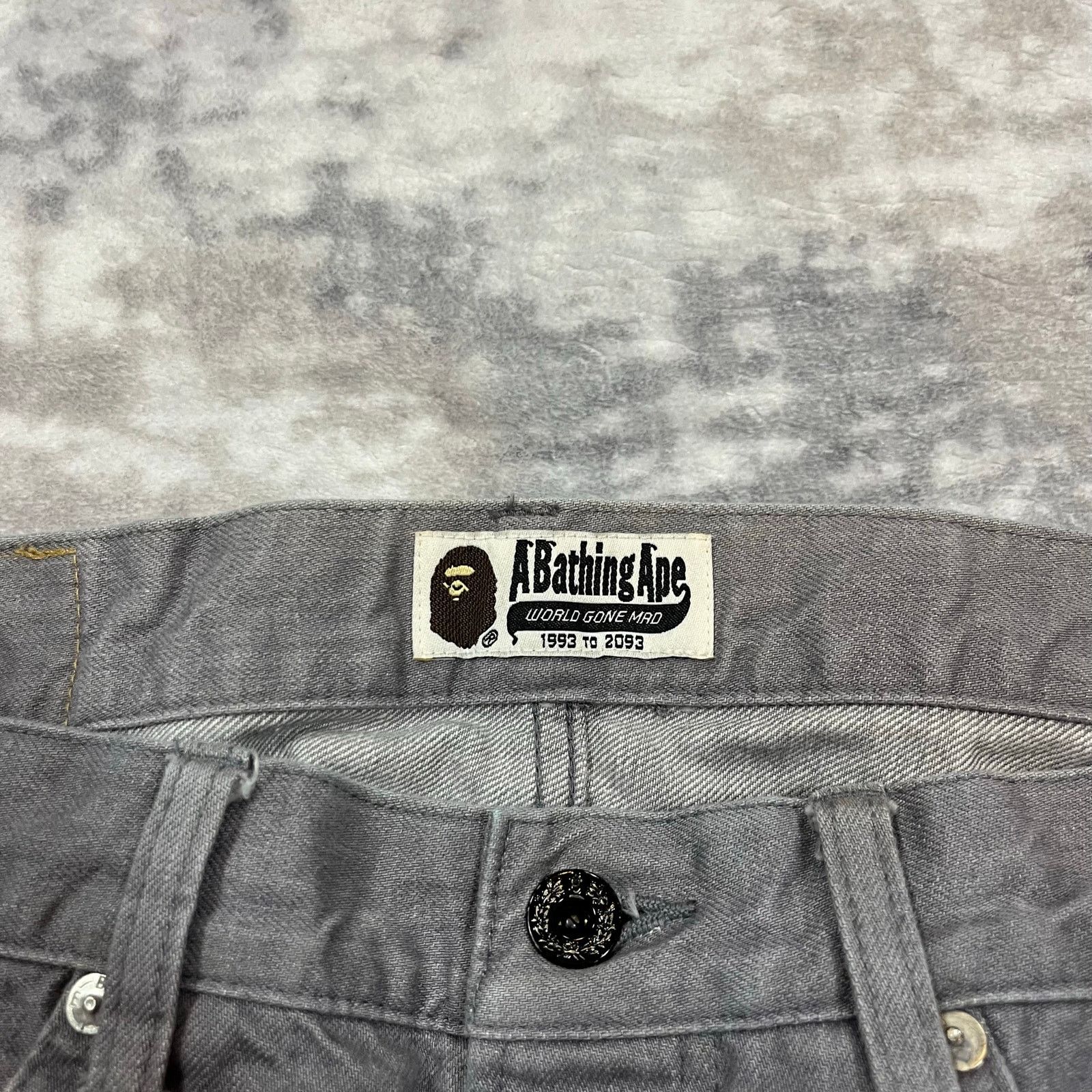 Bape × Nigo Authentic Bape 2000’s Baby Milo Banana Jeans 32 Size US 32 / EU 48 - 4 Thumbnail
