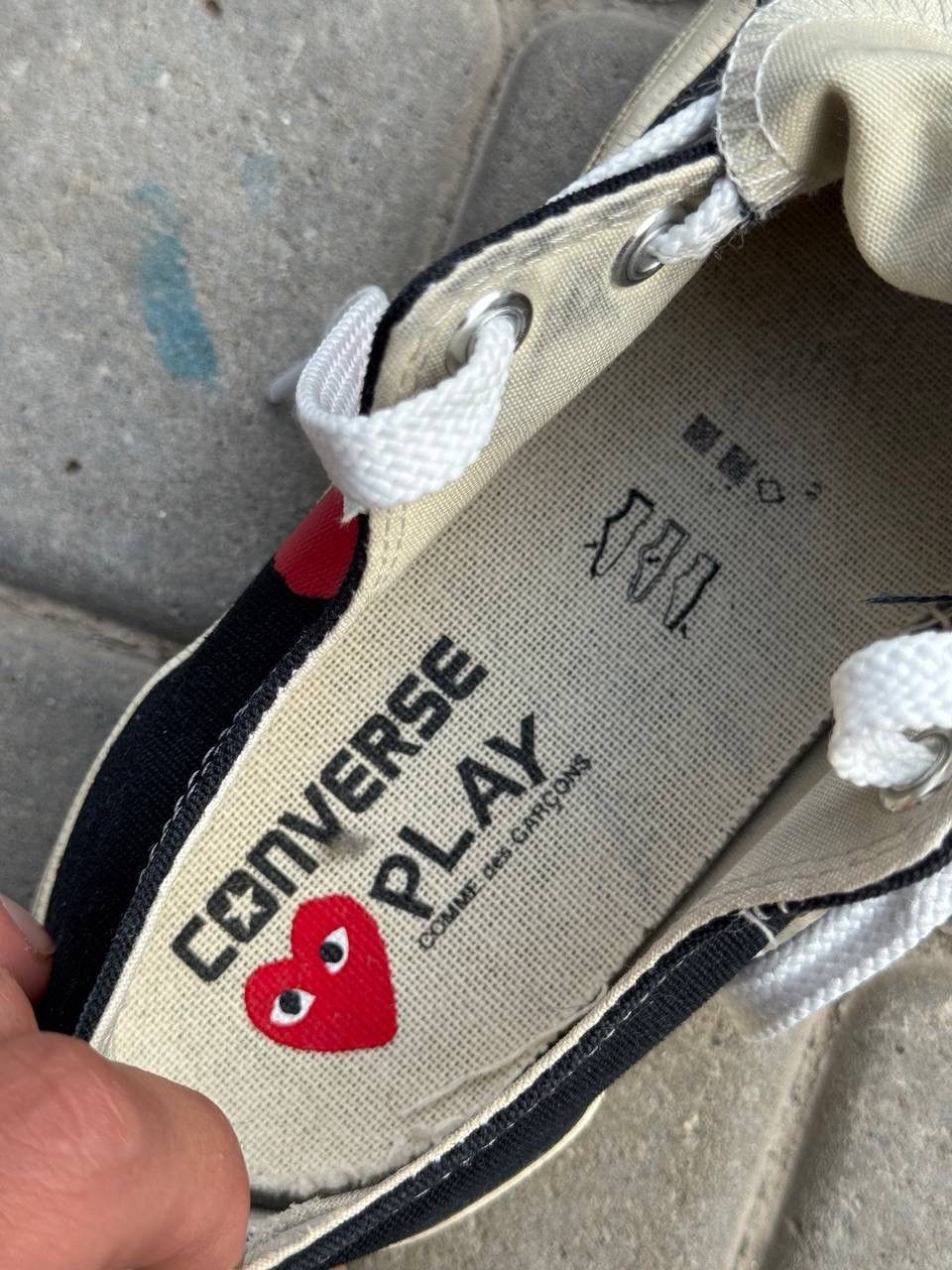 Comme des Garcons Converse Comme Des Garcons Chuck Taylor Low Trainers 7 Size US 7 / EU 40 - 13 Thumbnail