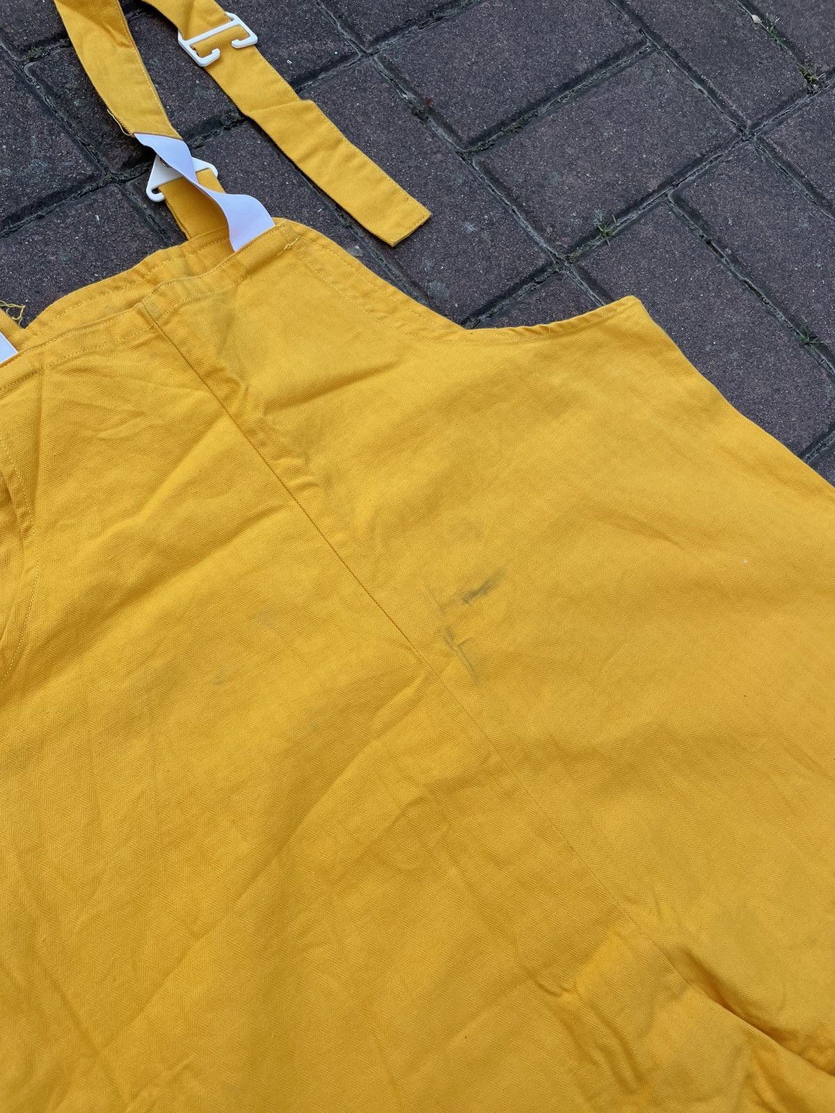 Le Laboureur × Vintage Vintage French Sanfor Workwear Faded Overalls Pants Size US 38 / EU 54 - 15 Thumbnail