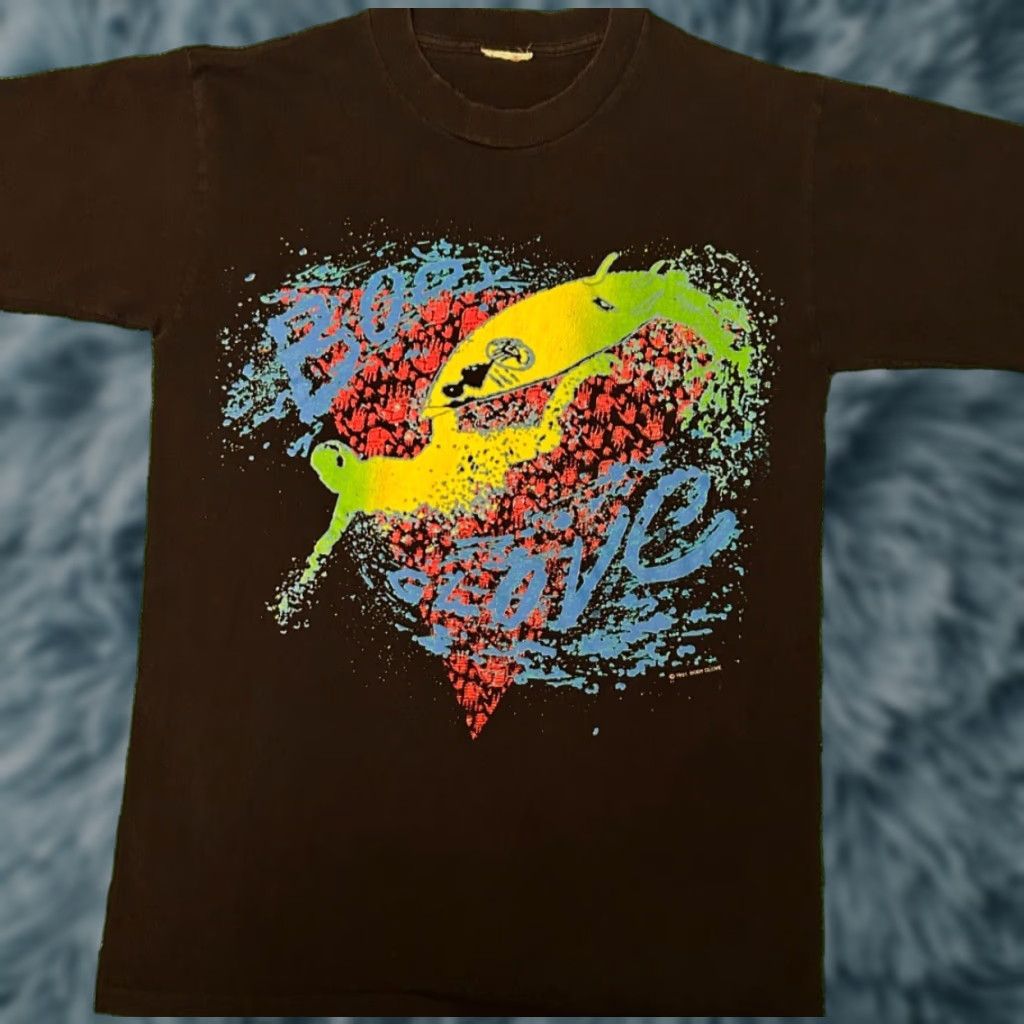 Body Glove VINTAGE Body Glove Surf Shirt Mens M Black USA 90s Surf Beach Surfer 1990s VTG Shirt Size US M / EU 48-50 / 2 - 1 Thumbnail