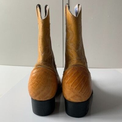 Other Guerrero Botitas Cowboy Boots Exotic Yellow Sz 5 Western Emb Size US 5 / EU 37 - 7 Thumbnail