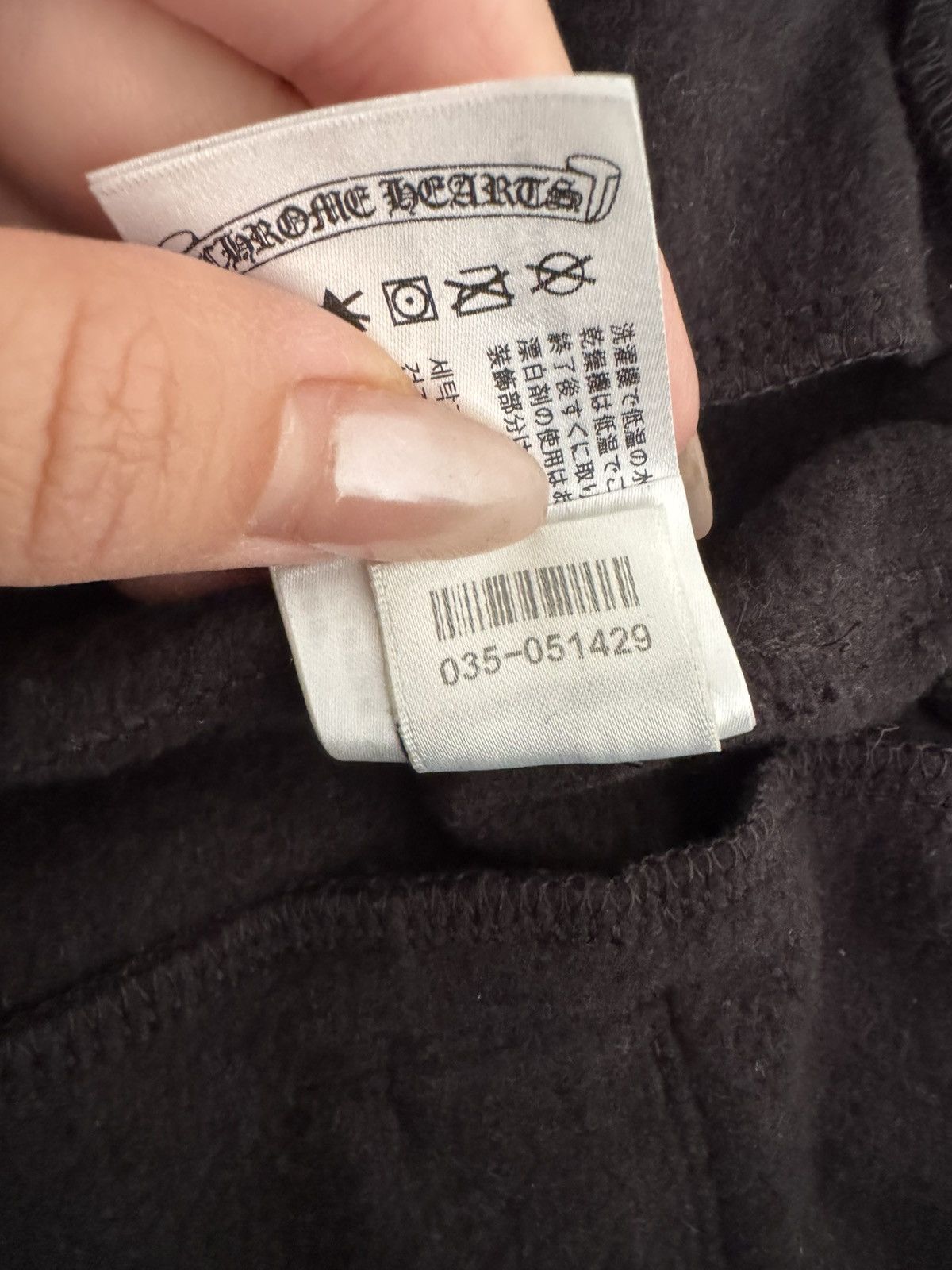 Chrome Hearts Chrome Hearts Horseshoe Logo Sweatpants in Black/Blue size L Size US 34 / EU 50 - 6 Thumbnail