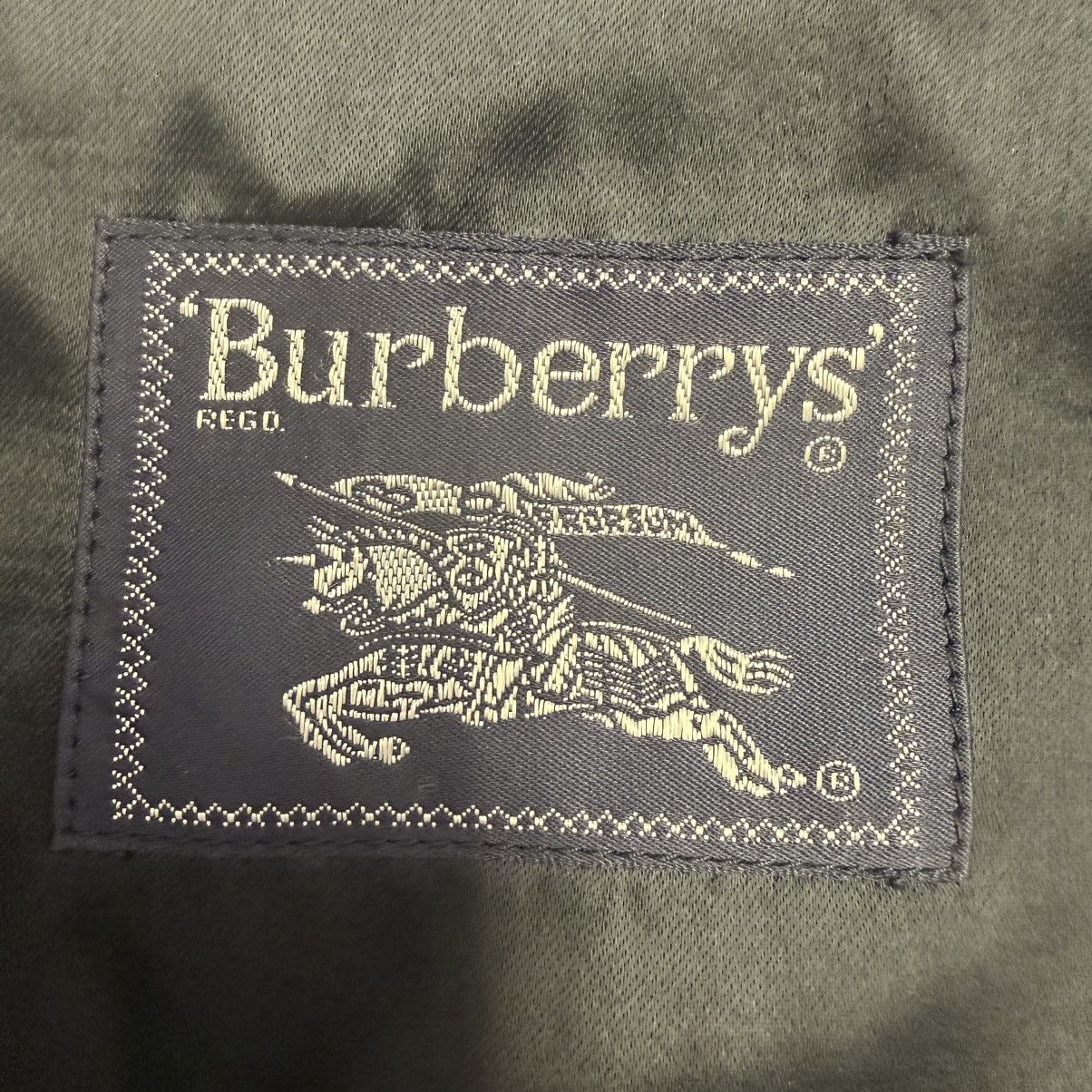 Burberry Vintage Burberrys Wool Camel Hair Zip-In Coat Liner Vest 36 Size 36R - 9 Thumbnail