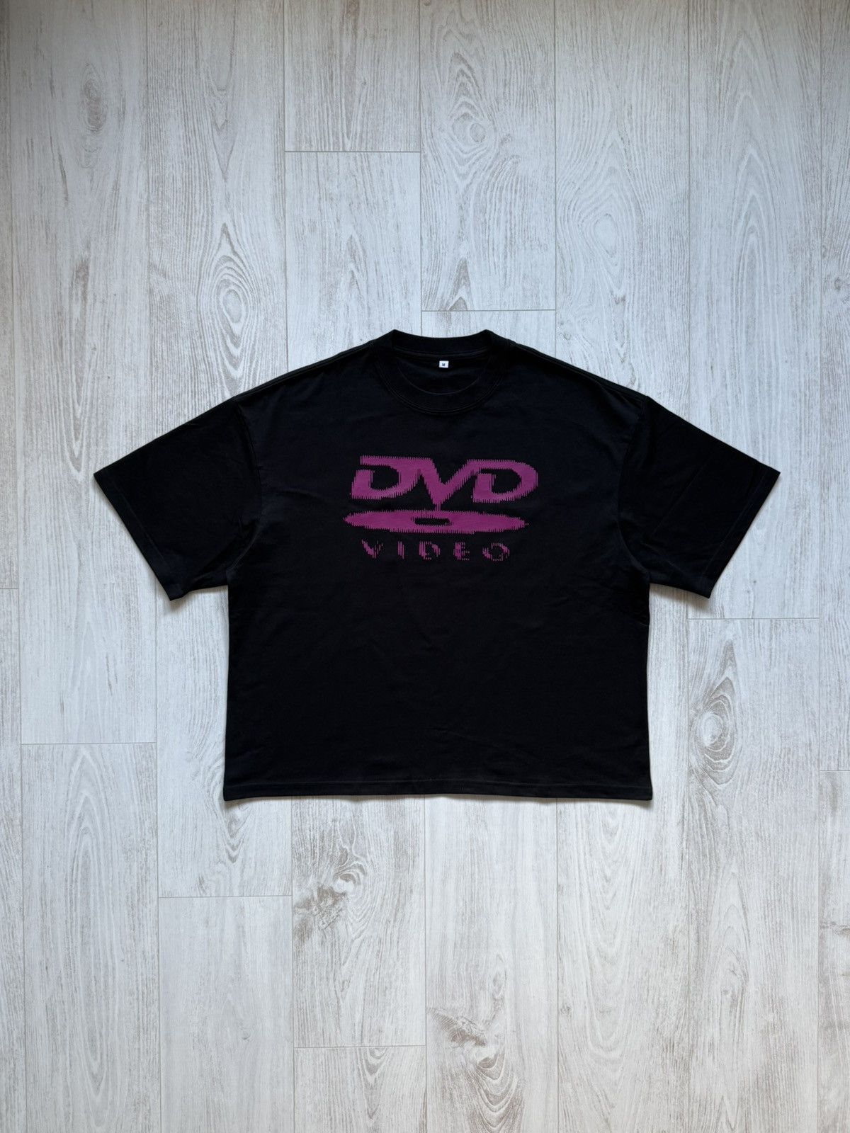 Other DVD Video Logo Boxy Custom Black Magenta Print T-Shirt M Size US M / EU 48-50 / 2 - 1 Thumbnail