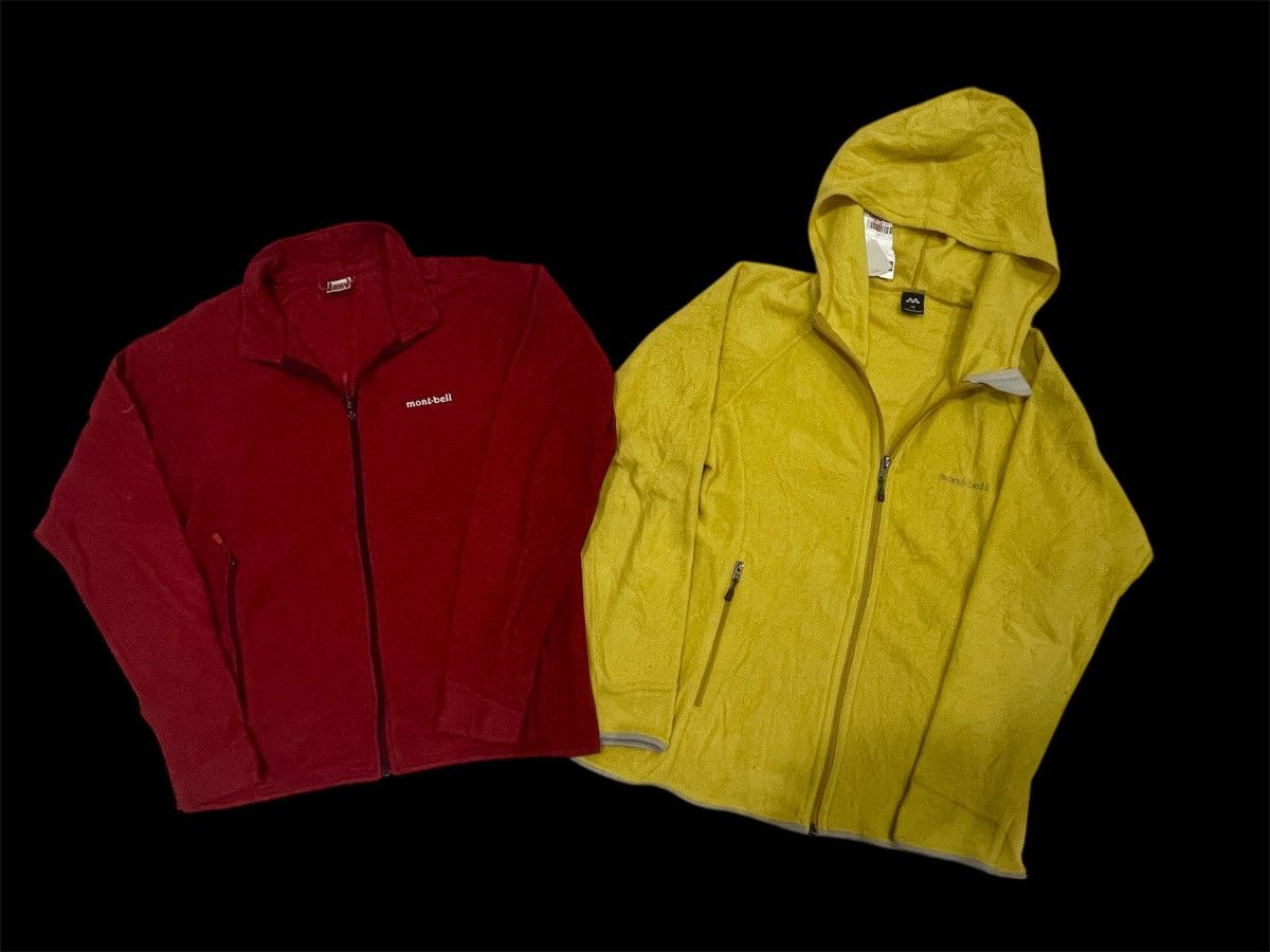 Montbell A Lot Of Mont-bell USA Fleece Jacket Climaplus & Chameece Size US M / EU 48-50 / 2 - 1 Thumbnail