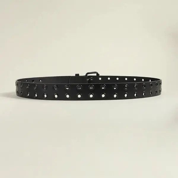 Other Black PU Leather Belt Size ONE SIZE - 2 Thumbnail