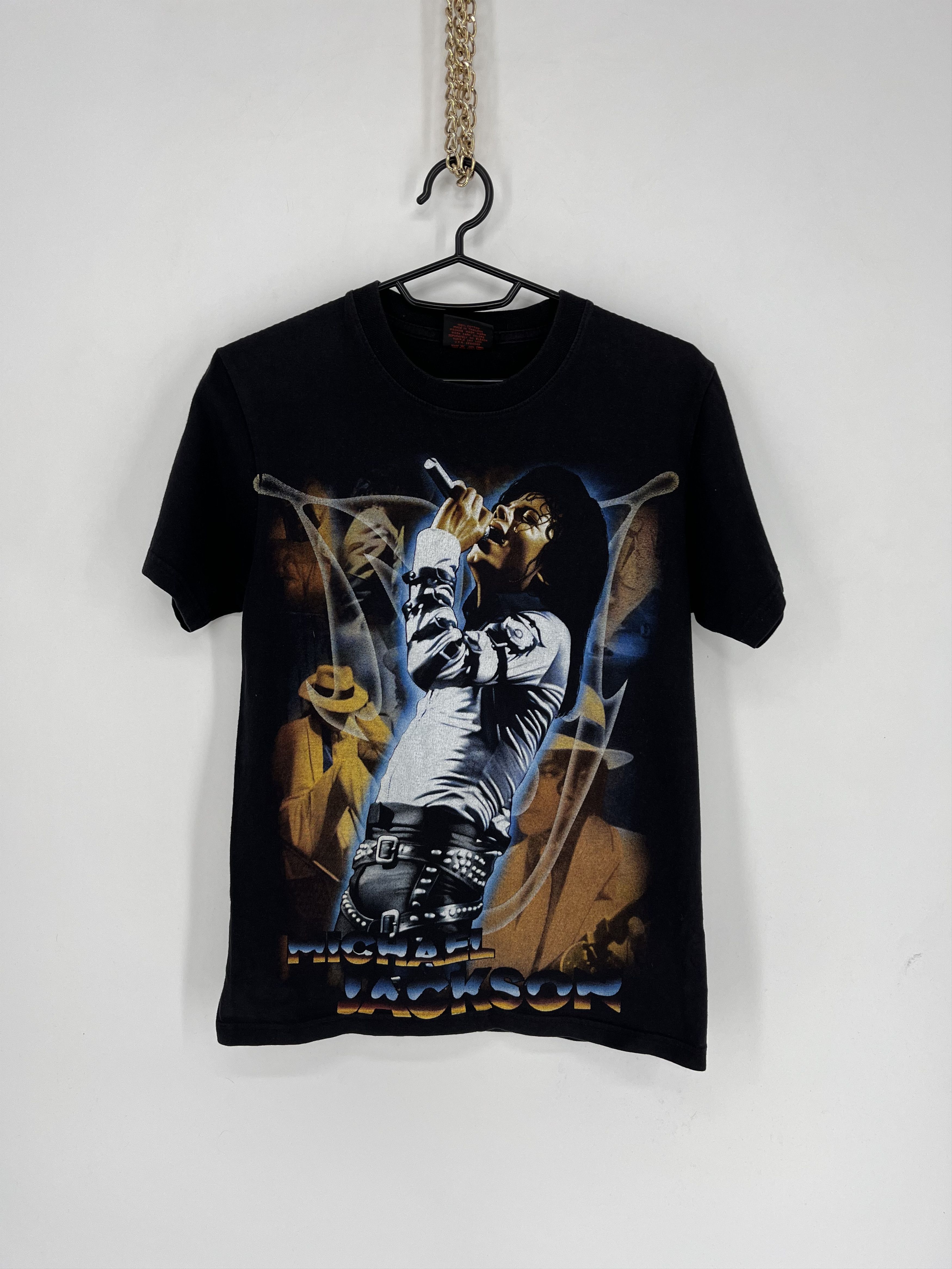 Band Tees × Michael Jackson × Vintage Vintage Y2K Michael Jackson King of Pop Band Tees Size US S / EU 44-46 / 1 - 1 Thumbnail