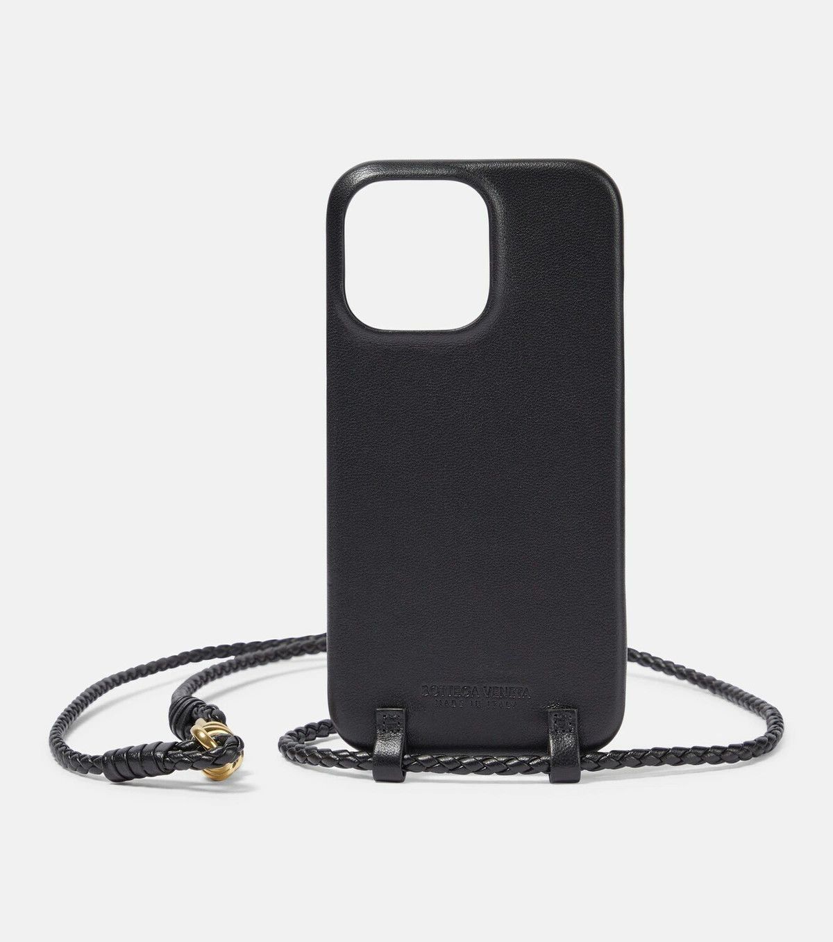 Bottega Veneta o1w1db10925 Size: OS / Iphone 14 Pro Max Case in Black Size ONE SIZE - 1 Thumbnail