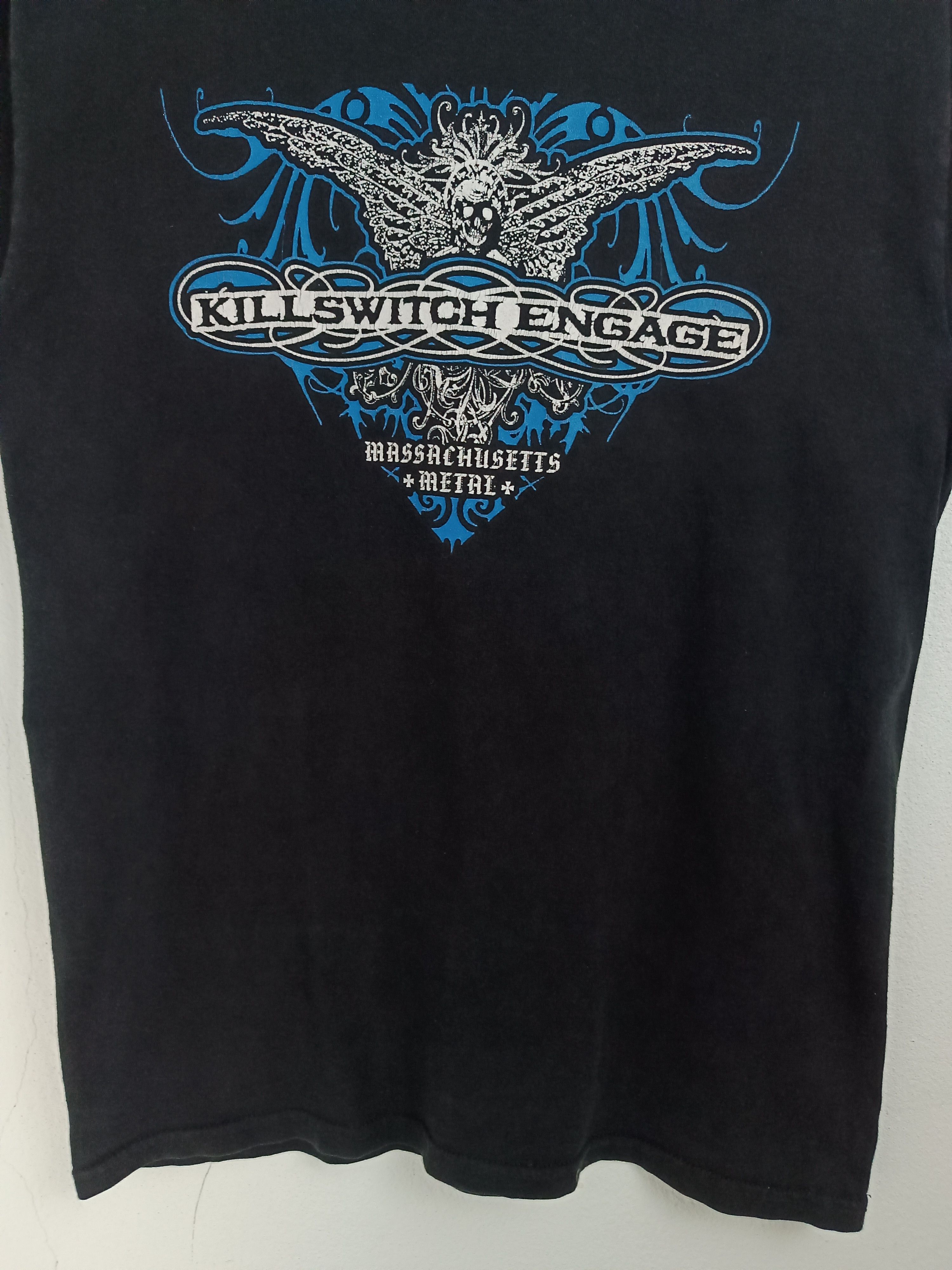 Band Tees VINTAGE Y2K KILLSWITCH ENGAGE MA METAL RARE METALCORE TEE Size US S / EU 44-46 / 1 - 7 Thumbnail