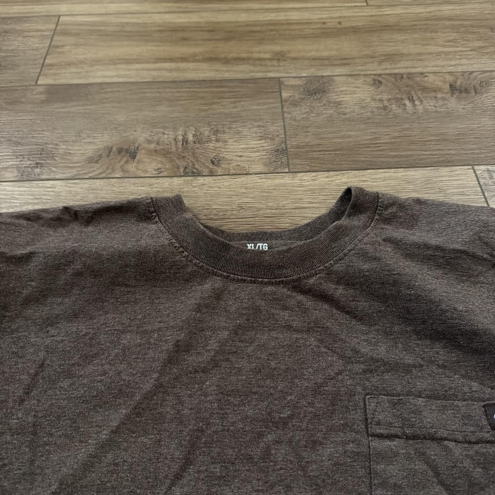 Dickies Dickies Brown Pocket Long Sleeve Shirt Workwear XL Size US XL / EU 56 / 4 - 2 Thumbnail