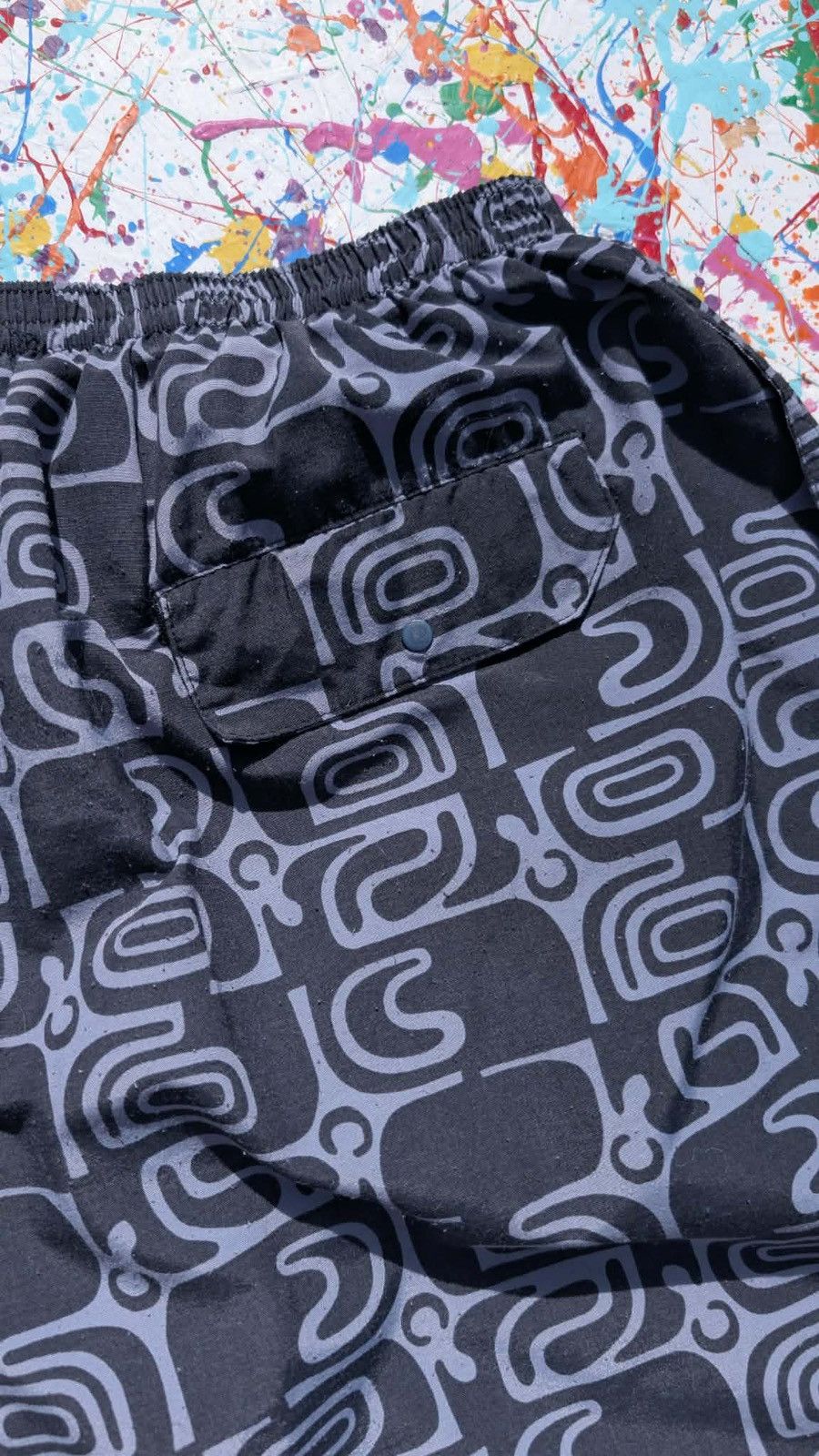 Patagonia Vintage Patagonia Shorts Baggies 2000 Black Grey Large Size US 40 / EU 56 - 4 Thumbnail