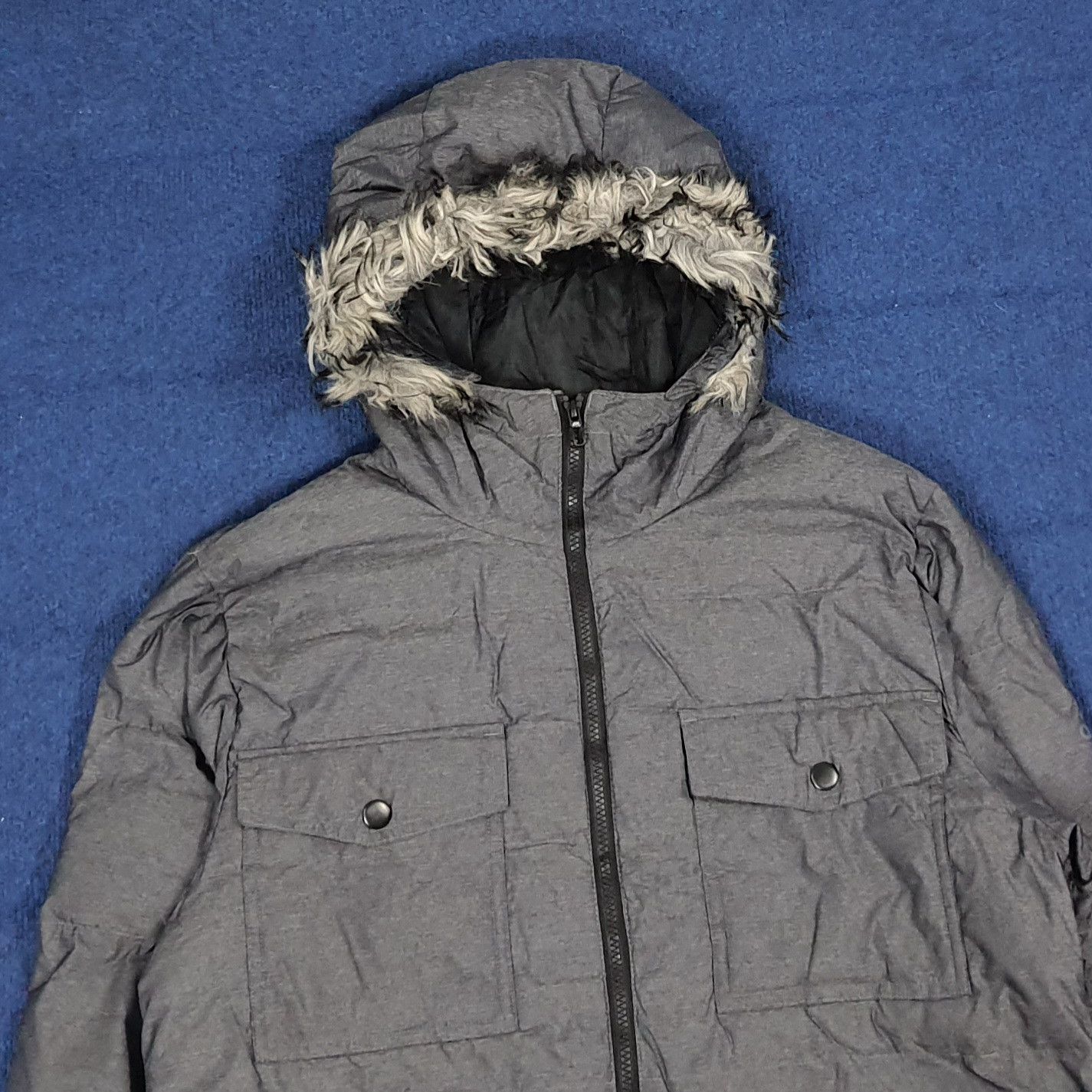Adidas Vintage Adidas Fur Custom Yohji Yamamoto Logo Parka C278N25 Size US M / EU 48-50 / 2 - 5 Thumbnail
