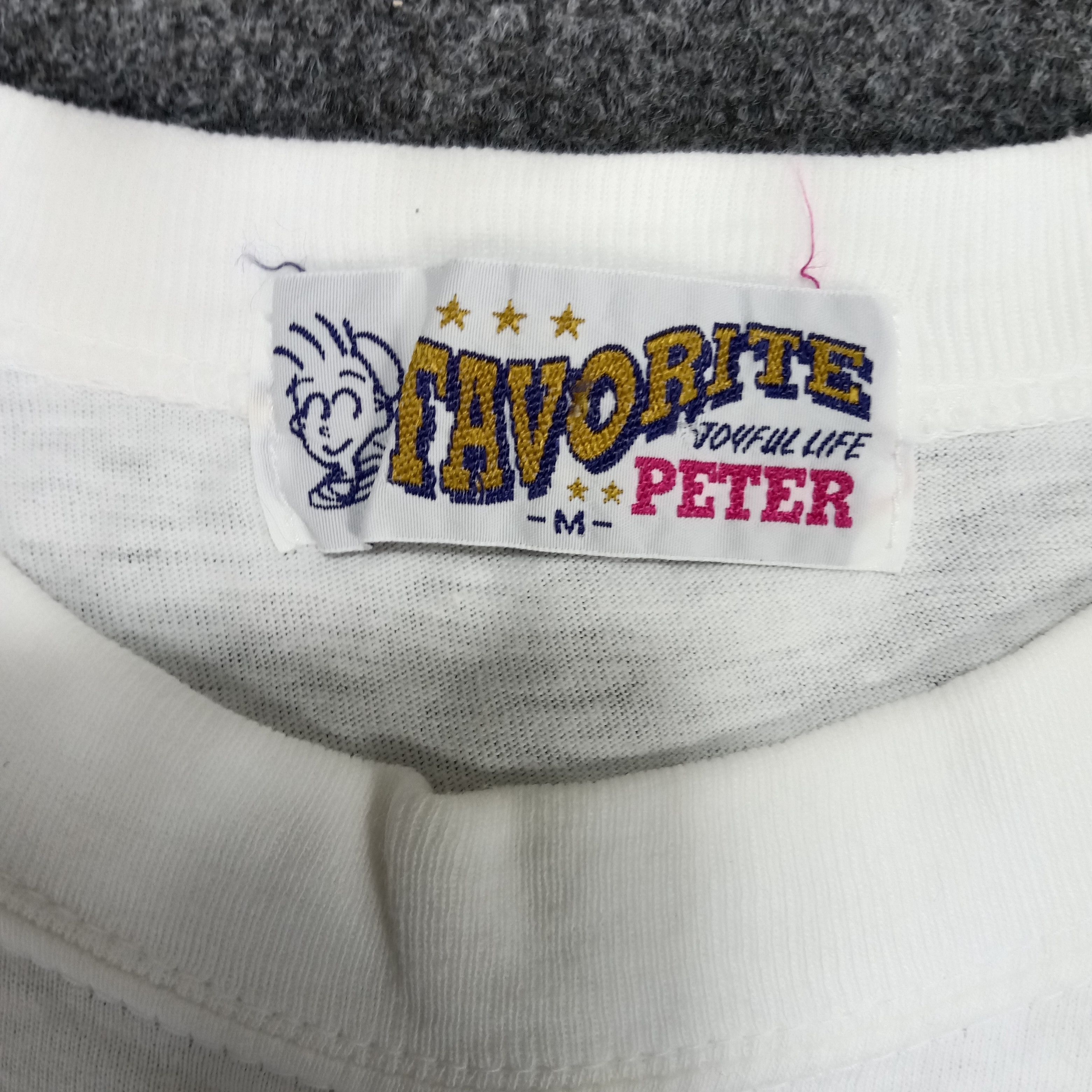 Vintage Favorite Journal Life Peter Graphic Art 90's Tshirt Size US L / EU 52-54 / 3 - 4 Thumbnail