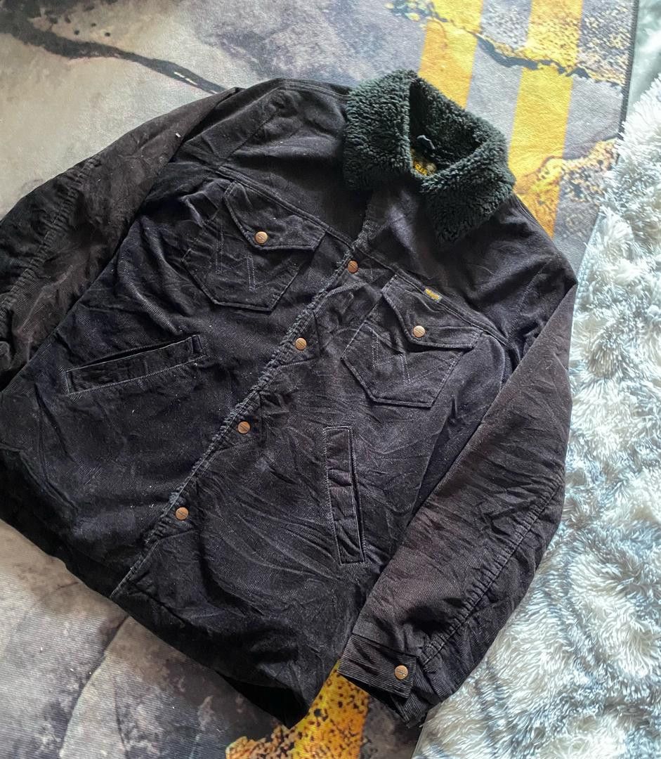 Japanese Brand × Wrangler Wrangler Coudroy Sherpa Button Jacket Size US M / EU 48-50 / 2 - 2 Thumbnail
