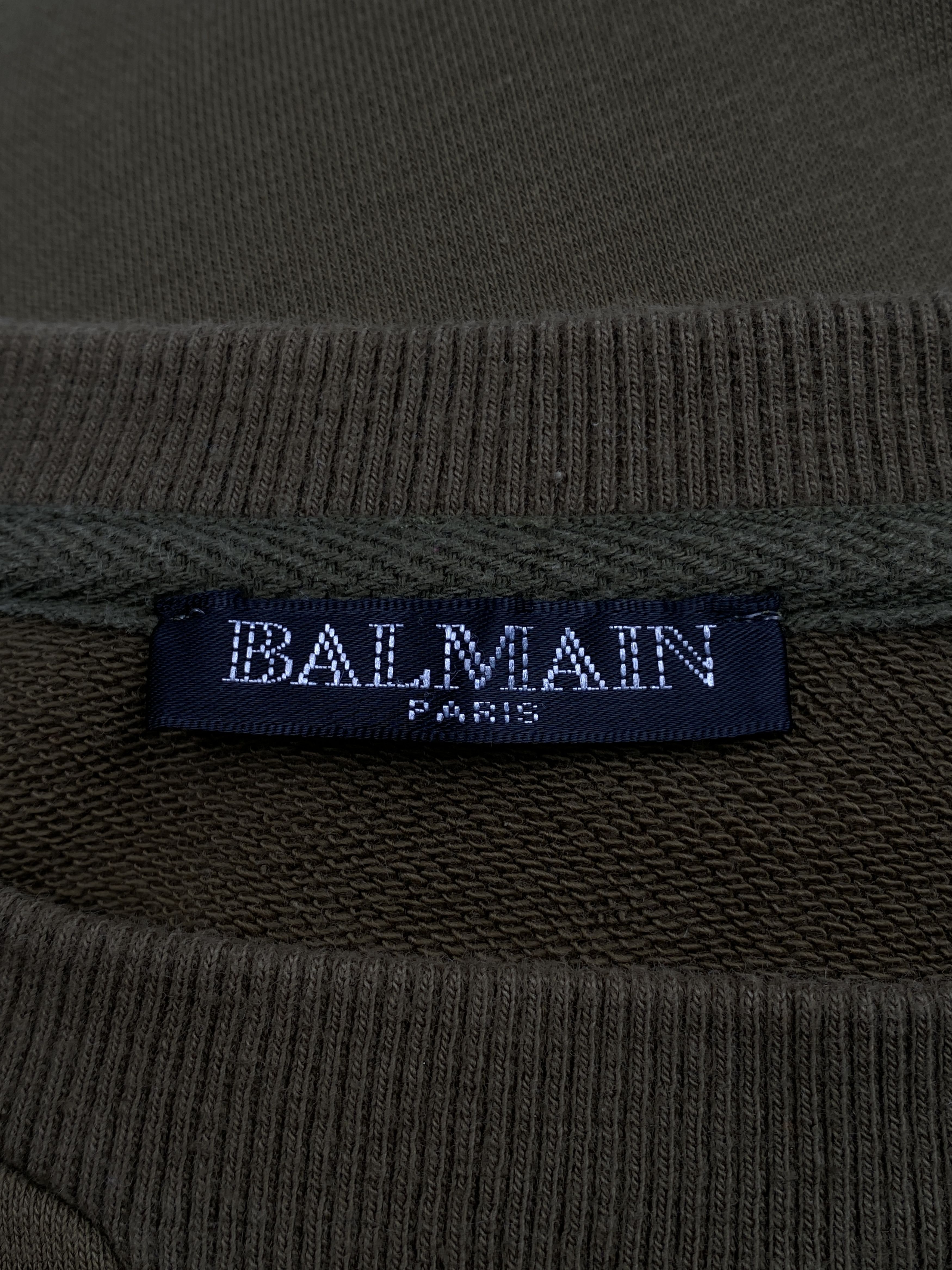 Balmain Logo Print Sweatshirt Size US S / EU 44-46 / 1 - 11 Thumbnail