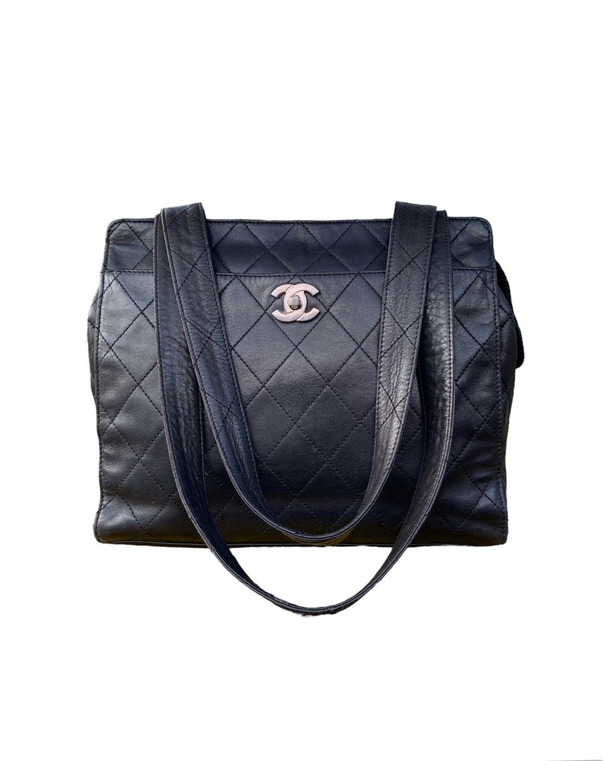 Chanel Chanel Vintage Lambskin Quilted Leather Shouler Bag Size ONE SIZE - 4 Thumbnail