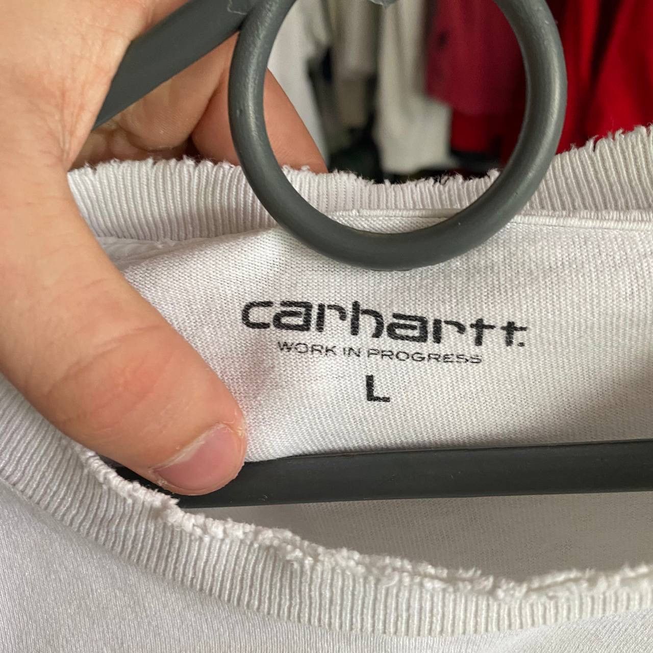 Carhartt Wip Vintage Carhartt Wip Big Logo streetwear y2k opium tee Size US L / EU 52-54 / 3 - 9 Thumbnail