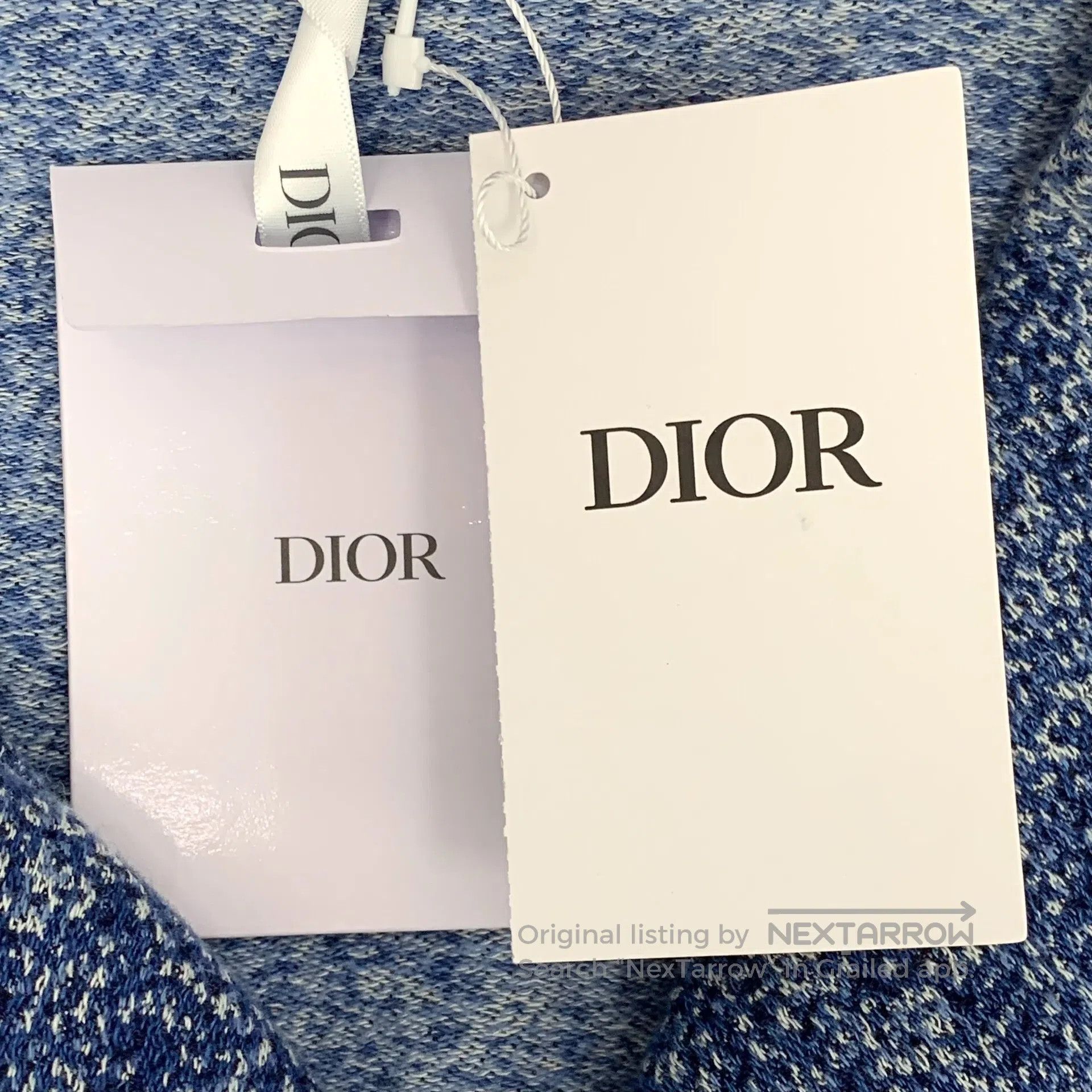 Dior Dior Blue logo lettered hooded zip-up jacket| Size US S / EU 44-46 / 1 - 7 Thumbnail