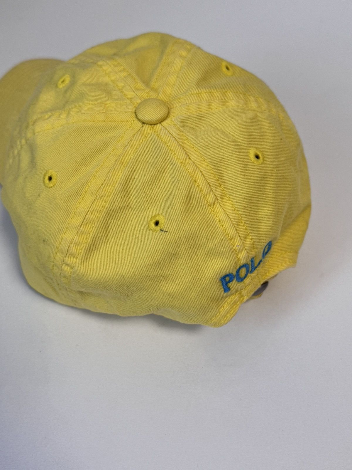 Vintage Polo Ralph Lauren Vintage Cap Yellow Y2K style Size ONE SIZE - 6 Thumbnail