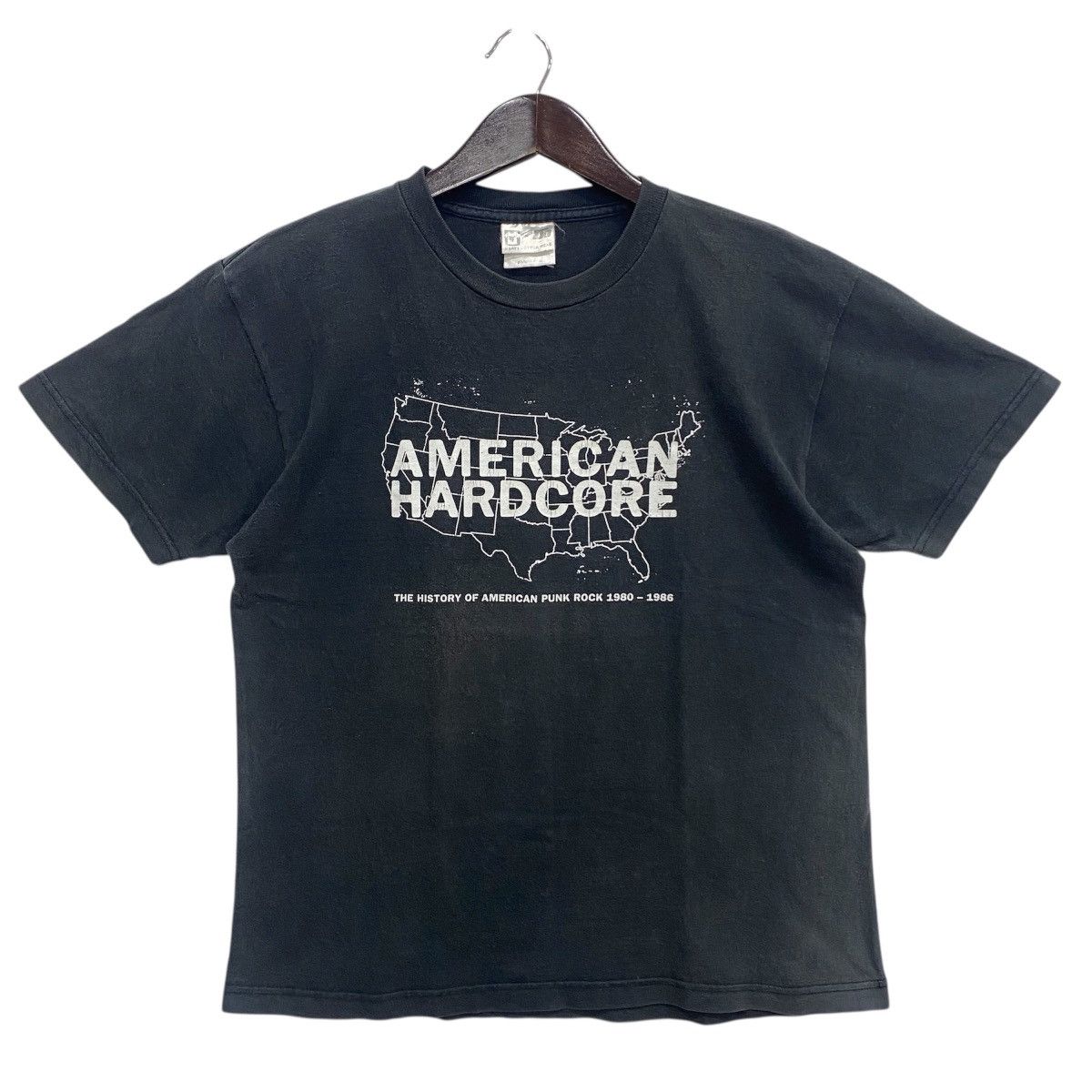 Band Tees 💥VINTAGE American HARDCORE PUNK ROCK 1980-1986 rare shirt Size US M / EU 48-50 / 2 - 2 Thumbnail