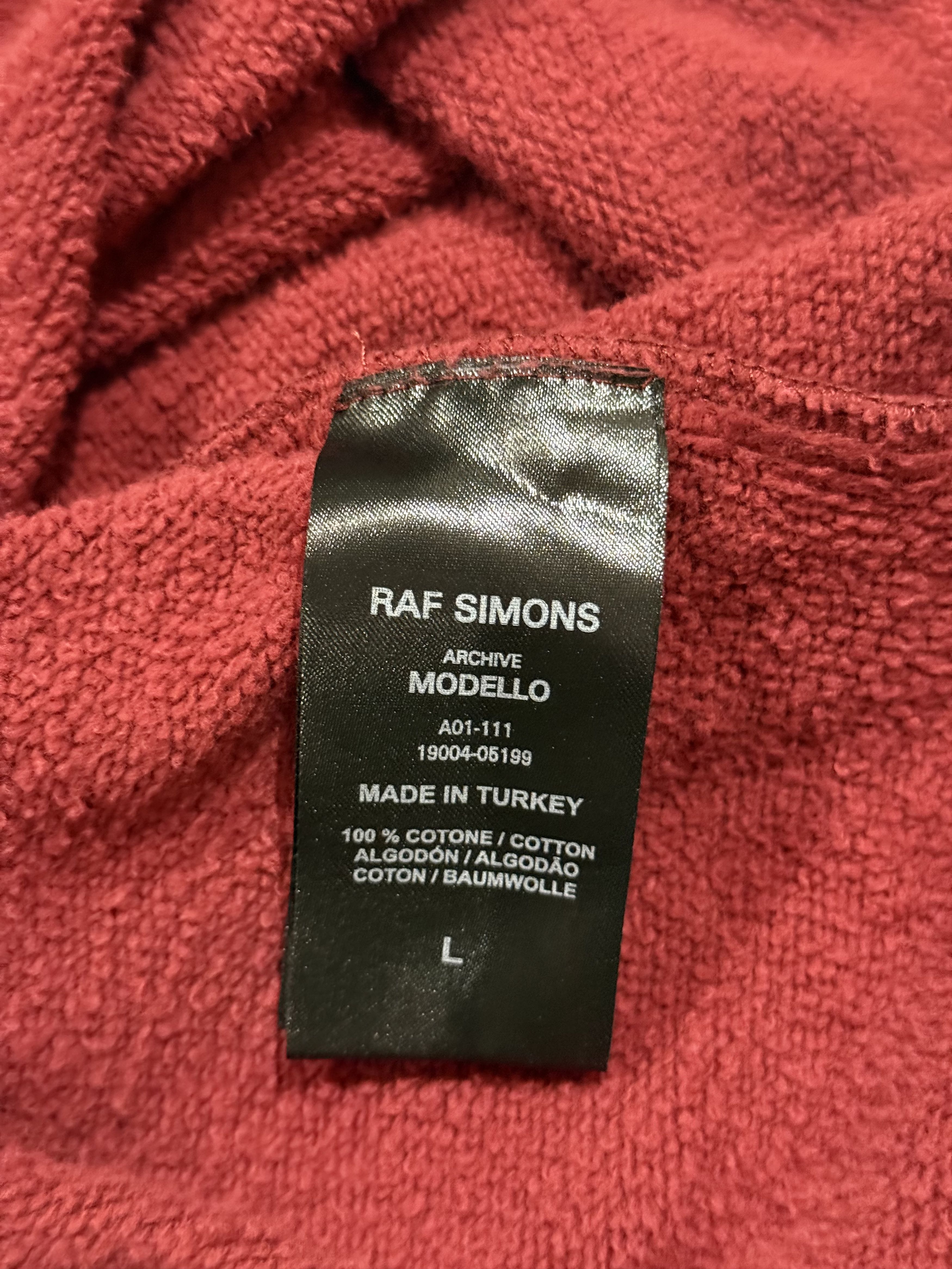 Raf Simons 💚 Raf Simons Redux Virginia Creeper Red/Black Tee Size US L / EU 52-54 / 3 - 11 Thumbnail