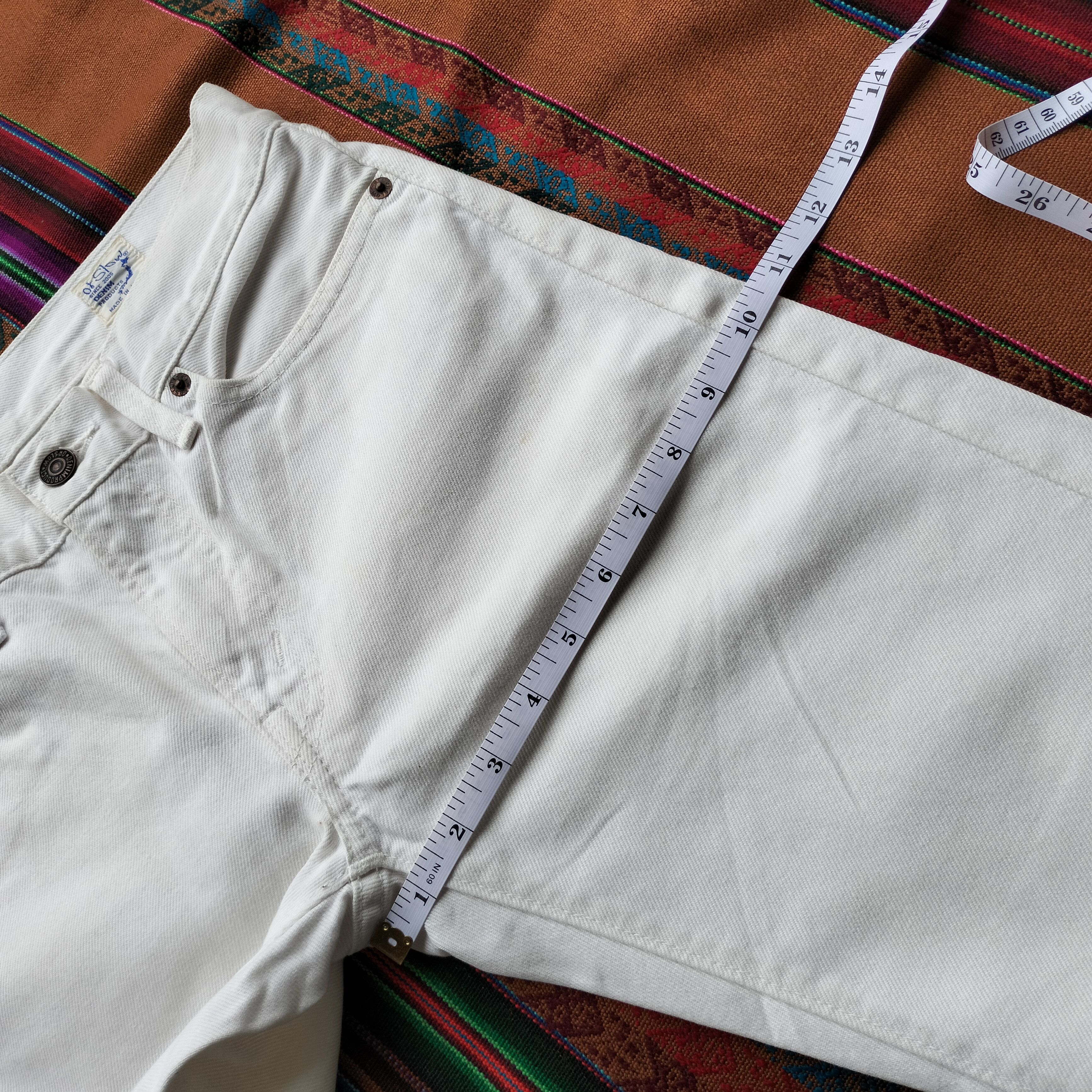 Orslow Orslow 107 white slim fit jeans Size US 29 - 13 Thumbnail