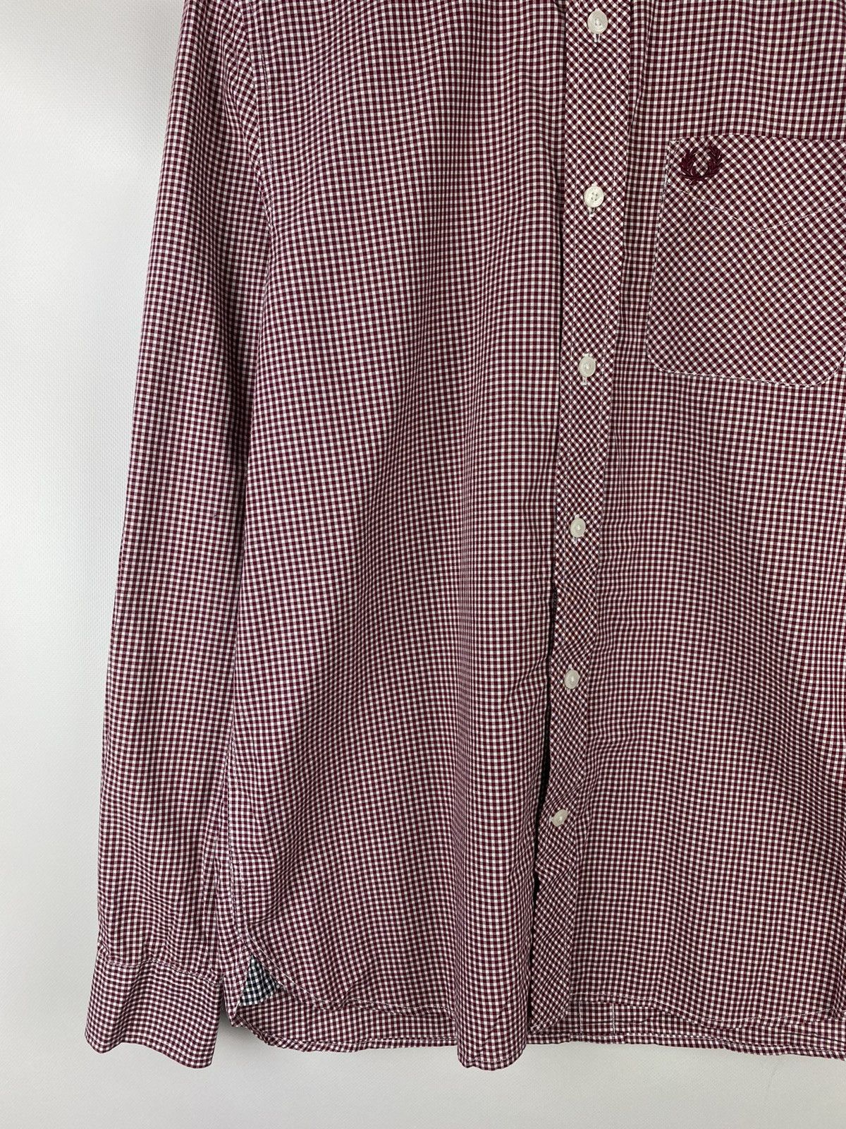 Fred Perry Fred Perry Men’s Long Sleeve Plaid Button Up Shirt Size M Size US M / EU 48-50 / 2 - 7 Thumbnail