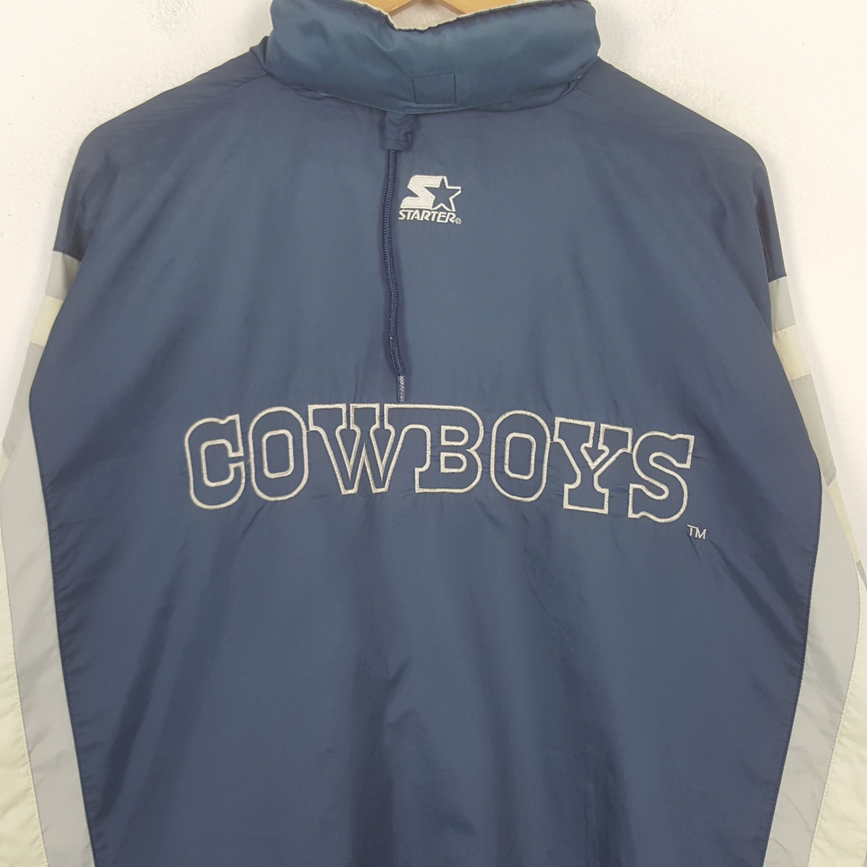 Starter Vintage Dallas Cowboys American Football Jacket C302N5 Size US XL / EU 56 / 4 - 2 Thumbnail