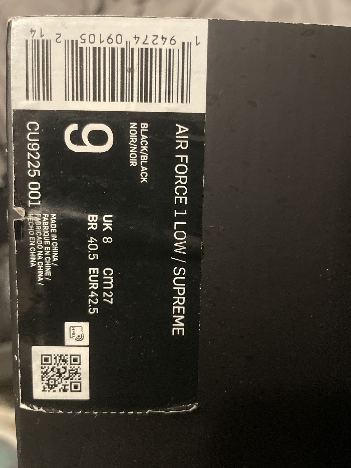 Nike × Supreme Supreme Air Force 1 Size US 9 / EU 42 - 7 Thumbnail