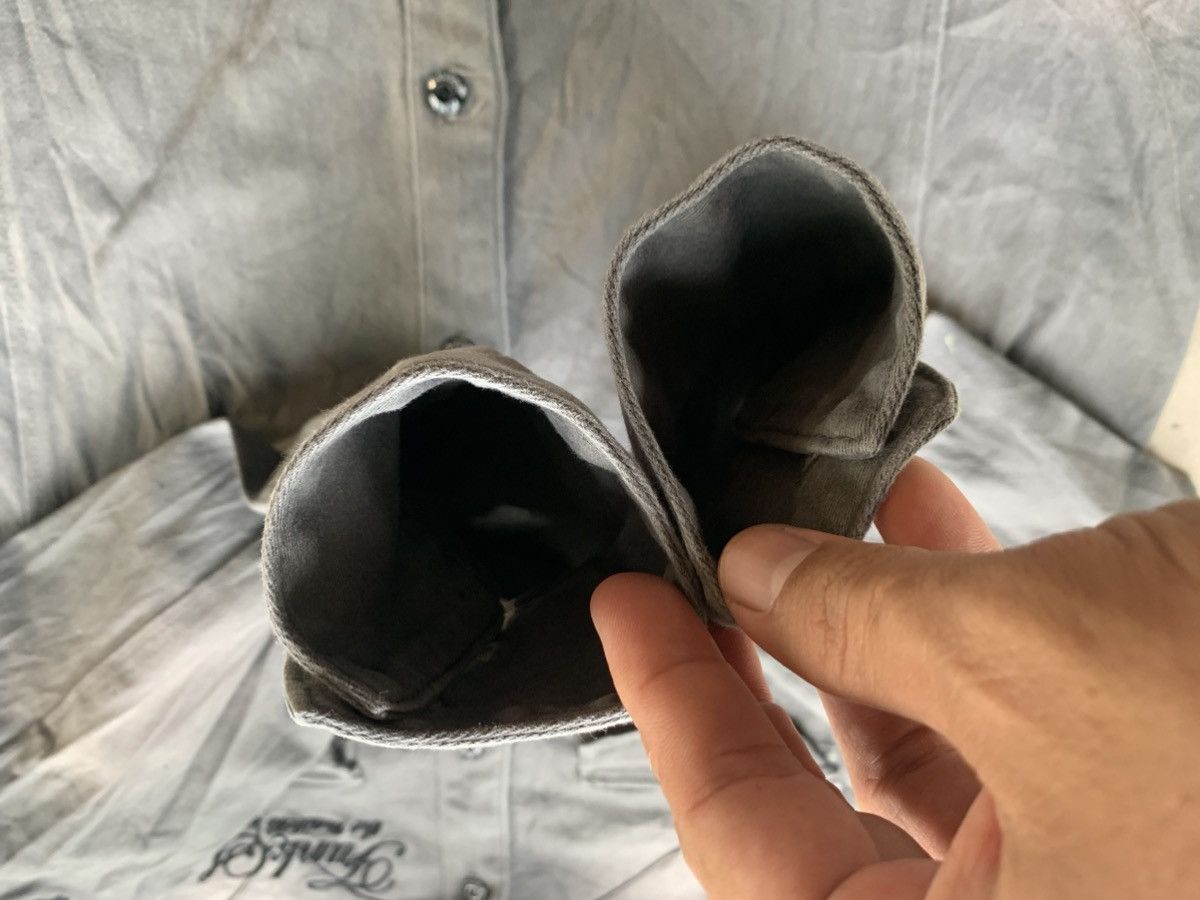 Japanese Brand Real Master Black Anecdote Flannel Style Size L / US 10 / IT 46 - 9 Thumbnail