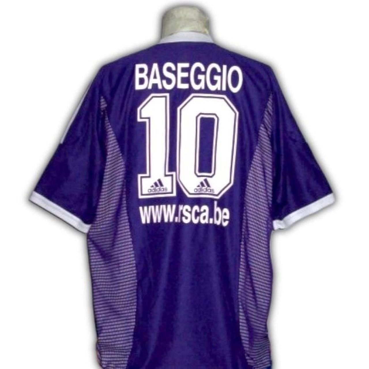 Adidas RSC Anderlecht Belgium 2002 2003 Home Shirt Jersey maillot Size US XL / EU 56 / 4 - 2 Thumbnail