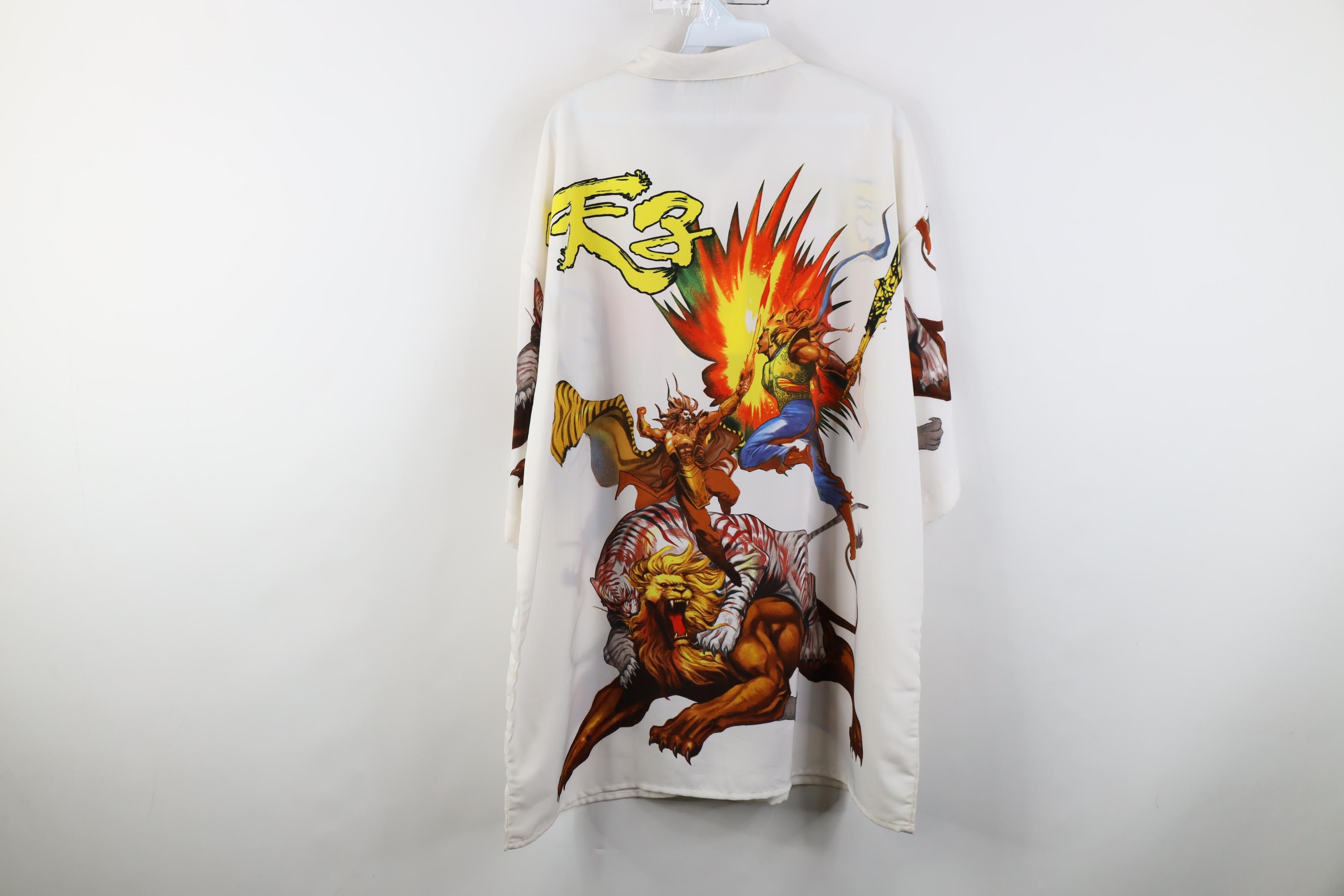 Vintage Deadstock Vintage 90s Y2K Streetwear Comic Warrior Shirt Size US XL / EU 56 / 4 - 12 Thumbnail