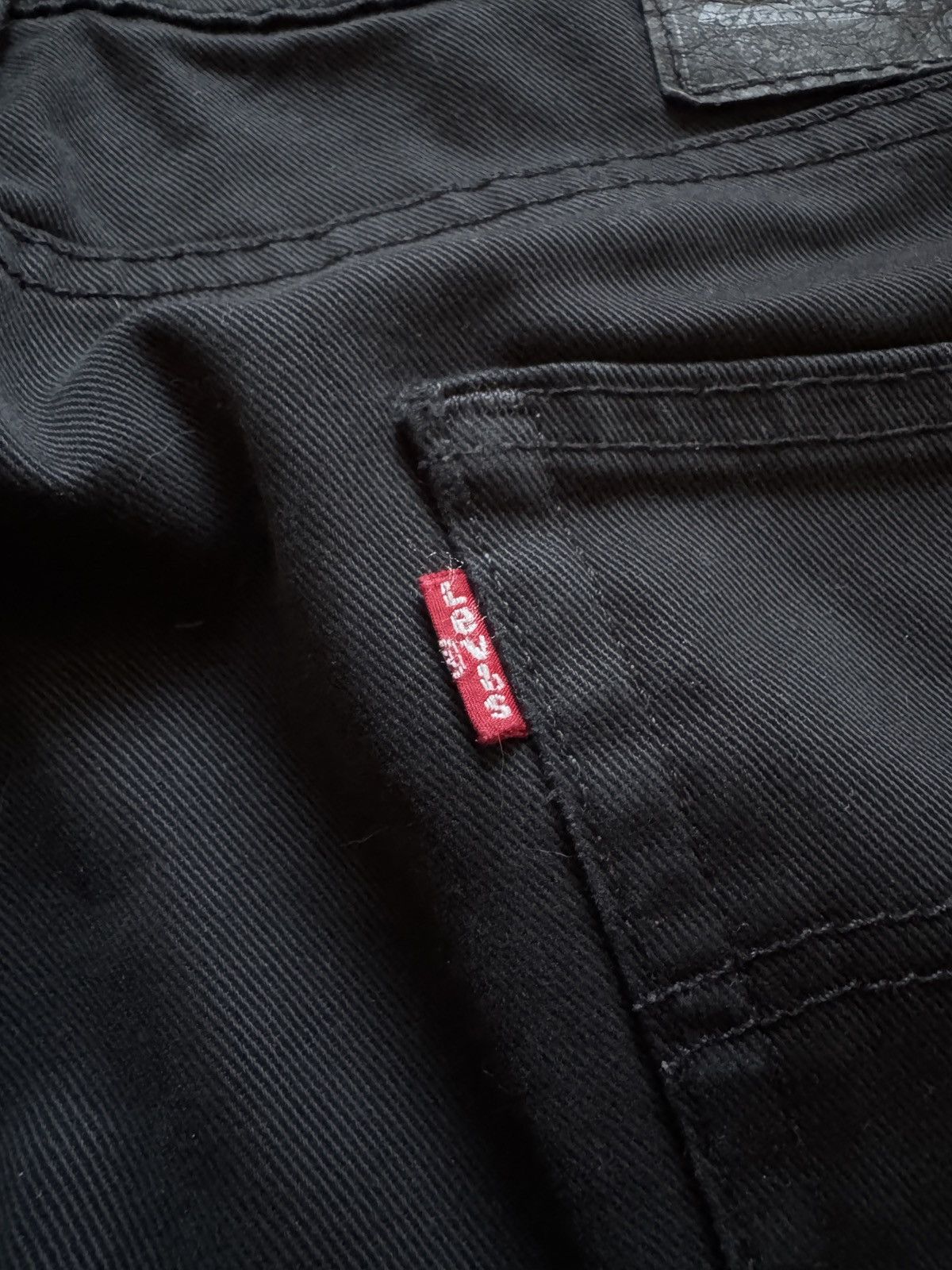 Levi's Black Denim Levi Pants Size US 33 - 5 Thumbnail