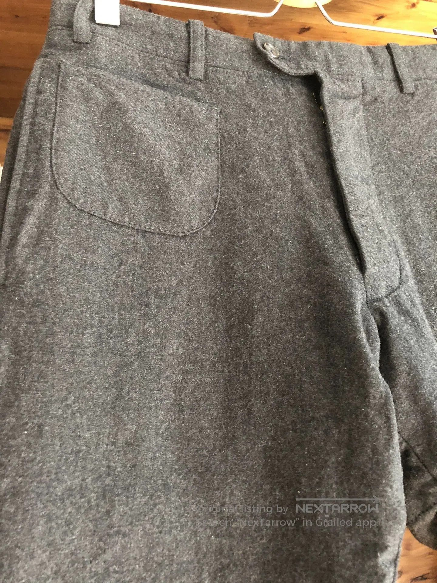 Visvim visvim wool slacks cropped pants in size S. Size US 38 / EU 54 - 3 Thumbnail