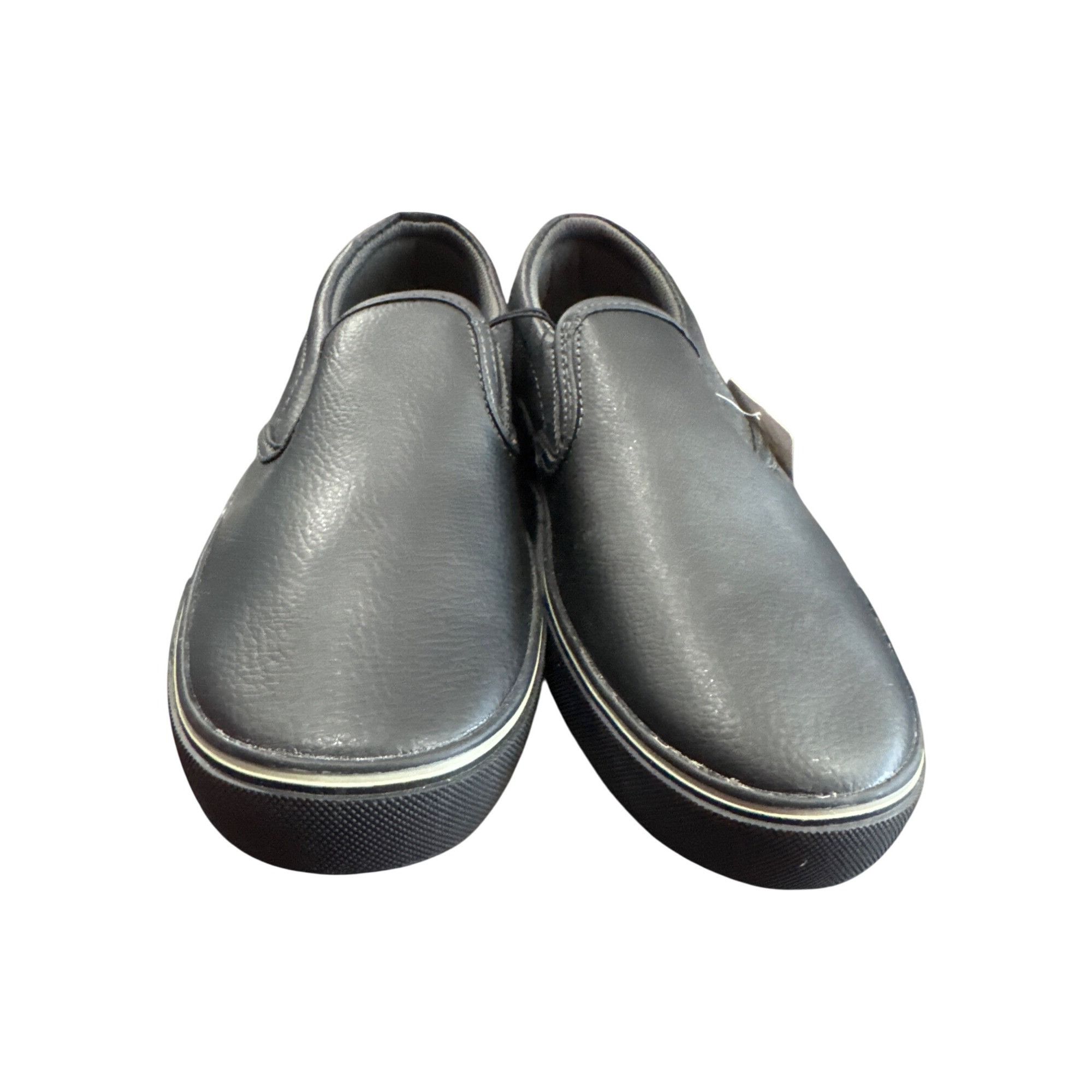 Other Tredsafe Eduro Pro Mens Black Leather Slip-On Loafers Size 1 Size US 10 / EU 43 - 6 Thumbnail