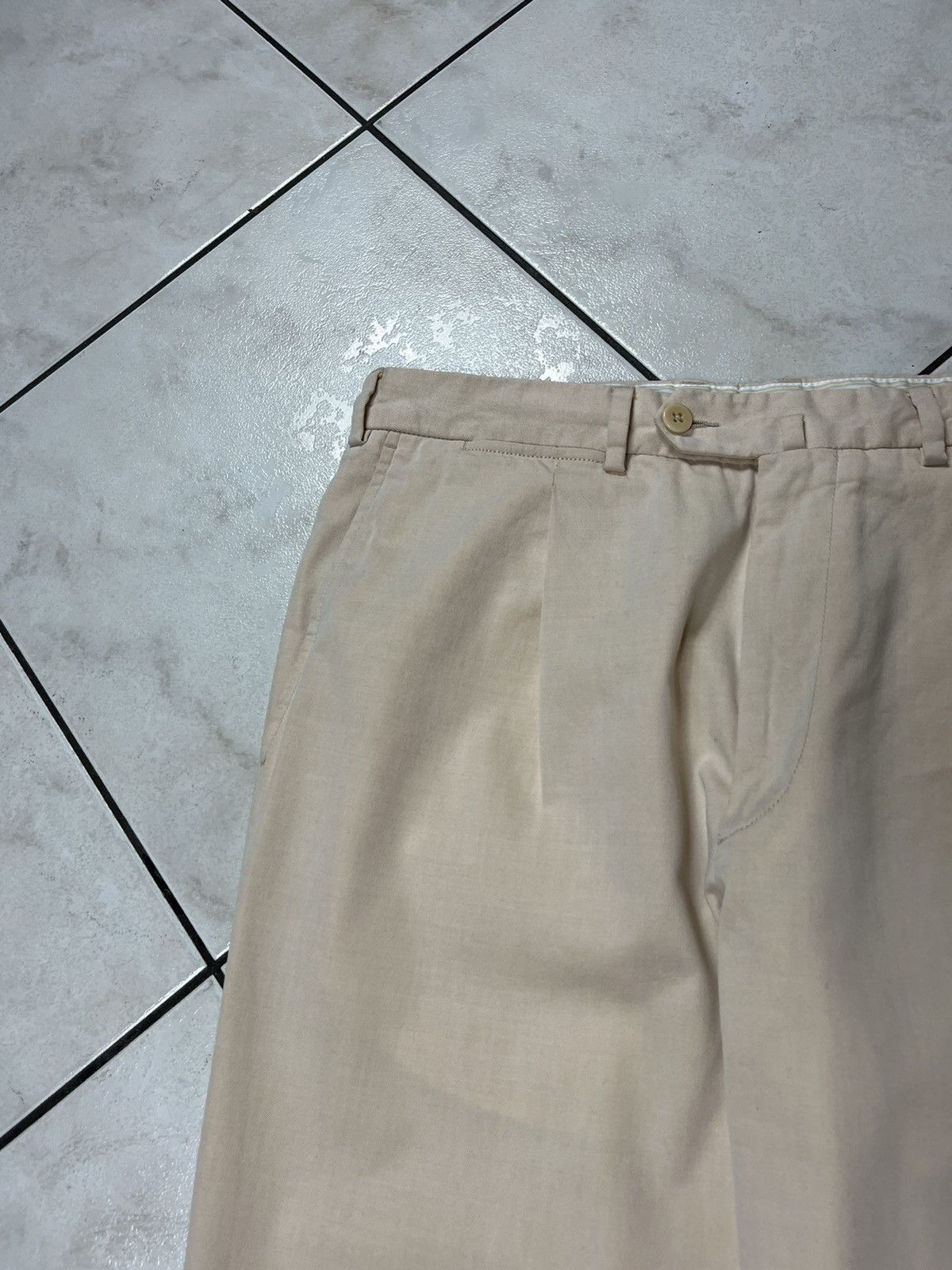 Ermenegildo Zegna Ermenegildo Zegna casual creased pants pleated trousers Size US 34 / EU 50 - 13 Thumbnail