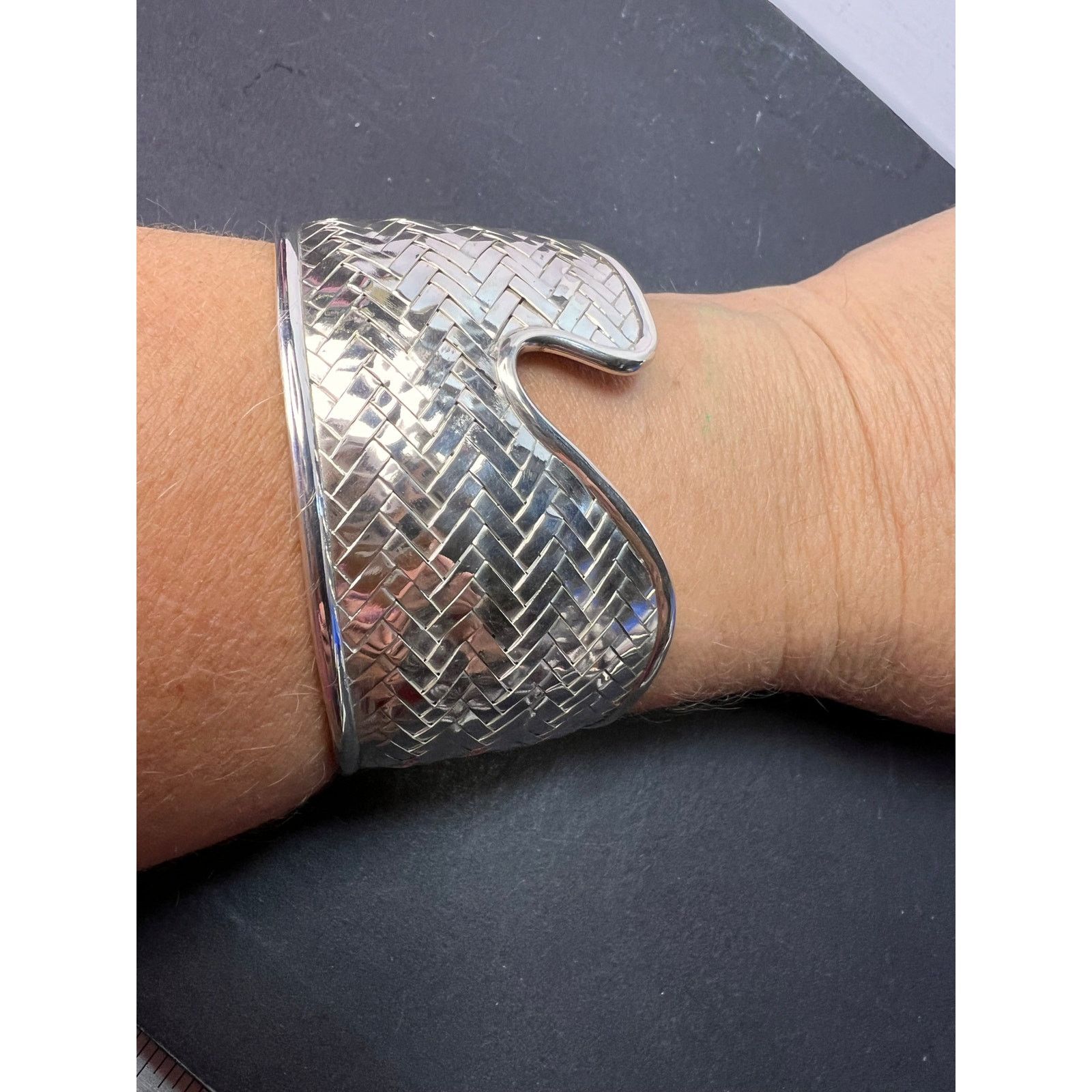 Other Sterling silver braided cuff bracelet Size ONE SIZE - 5 Thumbnail