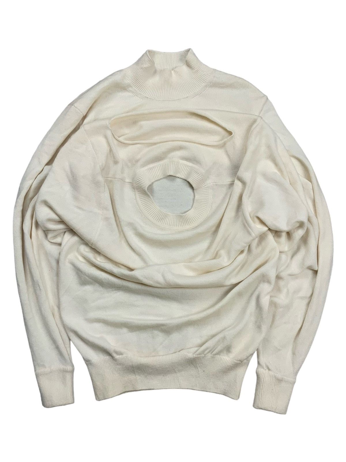 20471120 “SAMPLE” And Key - 2 Way Knitted Sweater Size L / US 10 / IT 46 - 1 Thumbnail