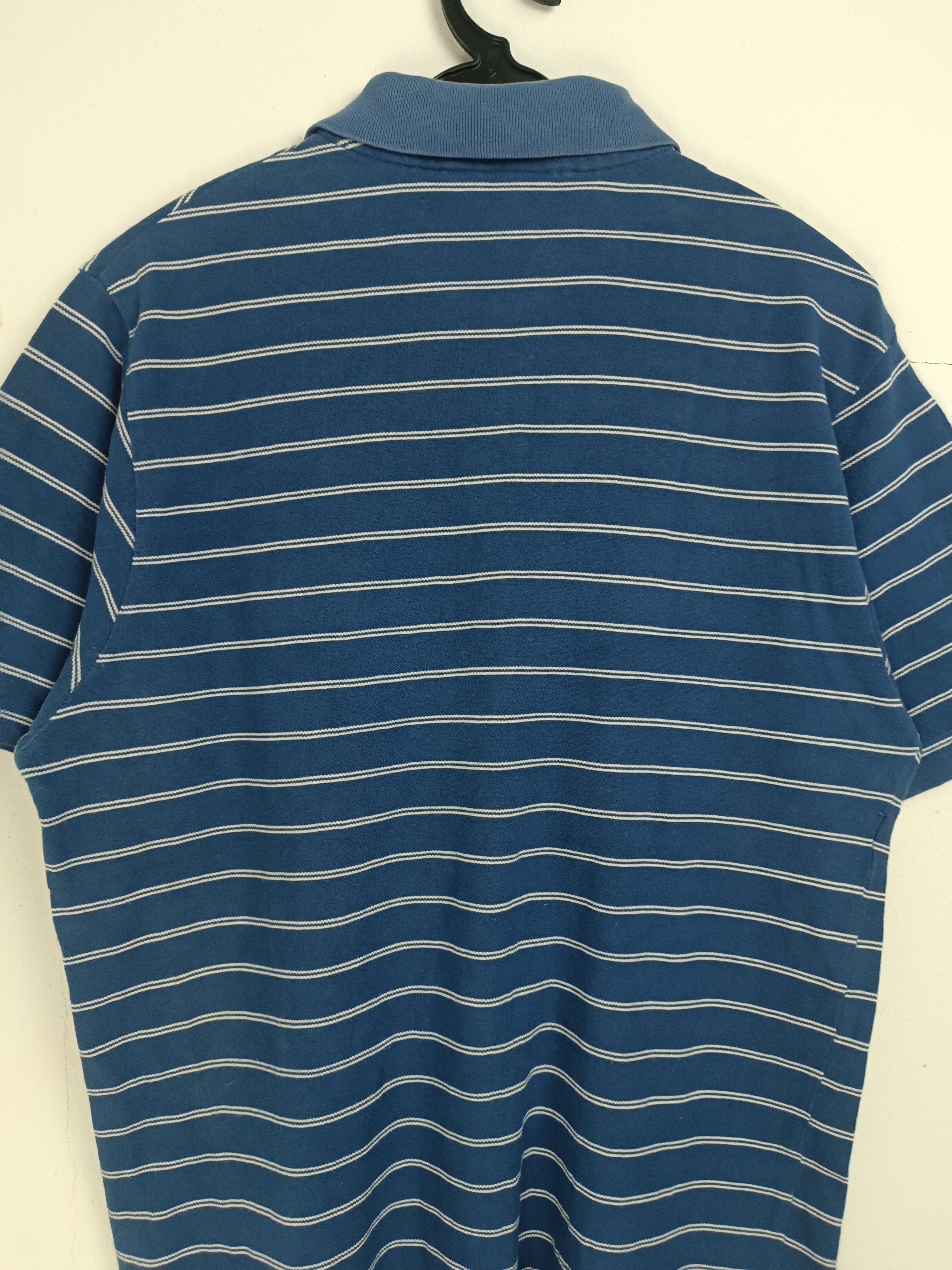 Tommy Hilfiger VINTAGE TOMMY HILFIGER STRIPE POLOS VERY RARE BLUE Size US M / EU 48-50 / 2 - 15 Thumbnail