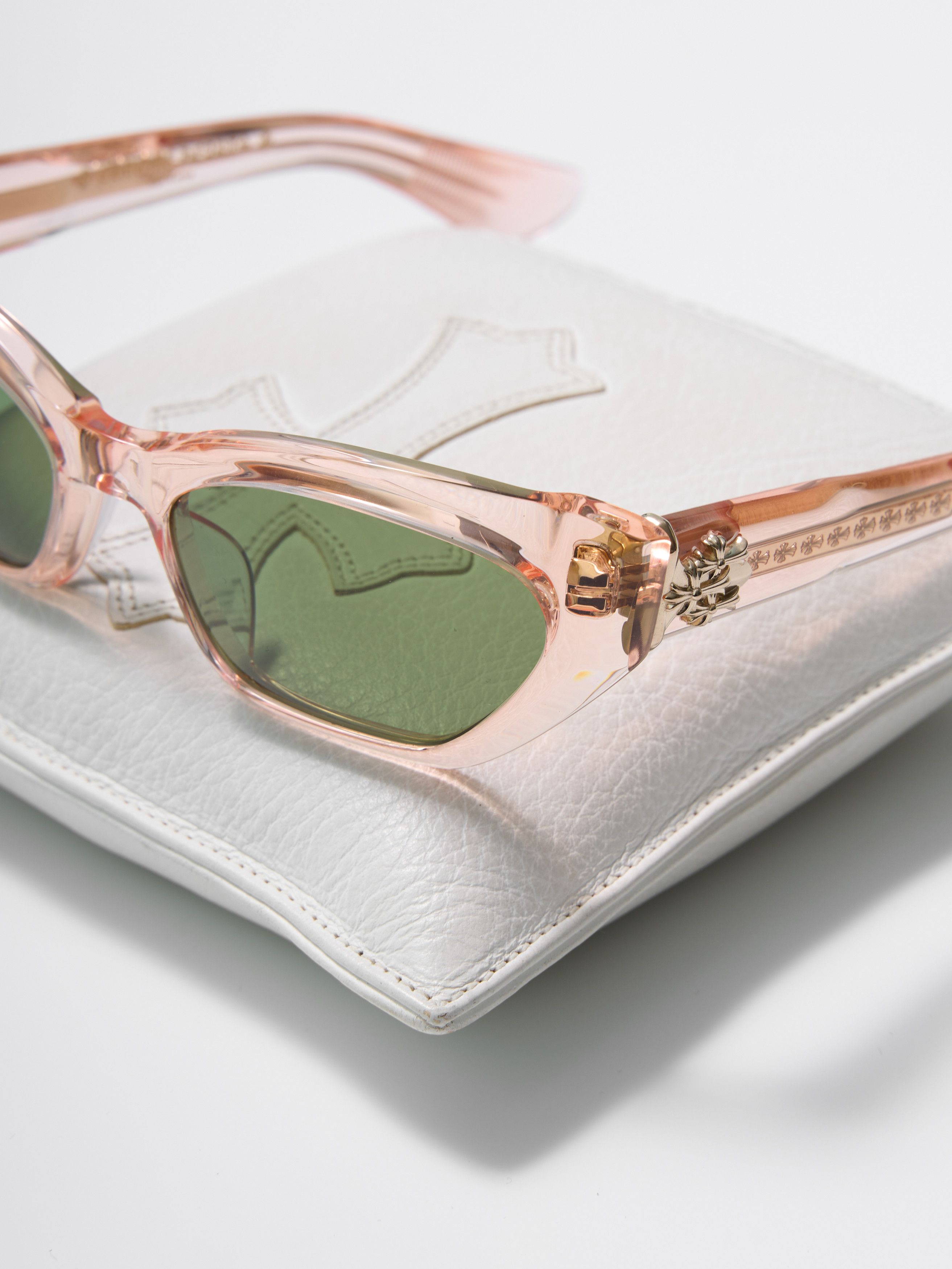 Chrome Hearts CHROME HEARTS HALLLA BALUUUU PINK CRYSTAL Size ONE SIZE - 4 Thumbnail