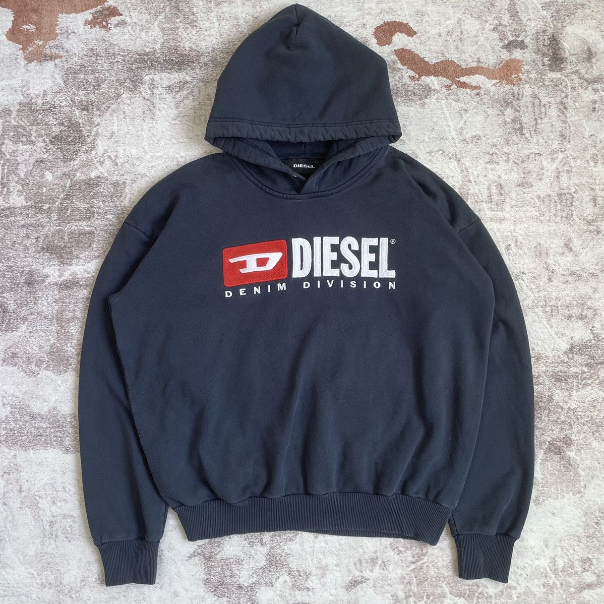 Diesel Vintage Diesel Denim Division Hoodie Size US L / EU 52-54 / 3 - 1 Thumbnail